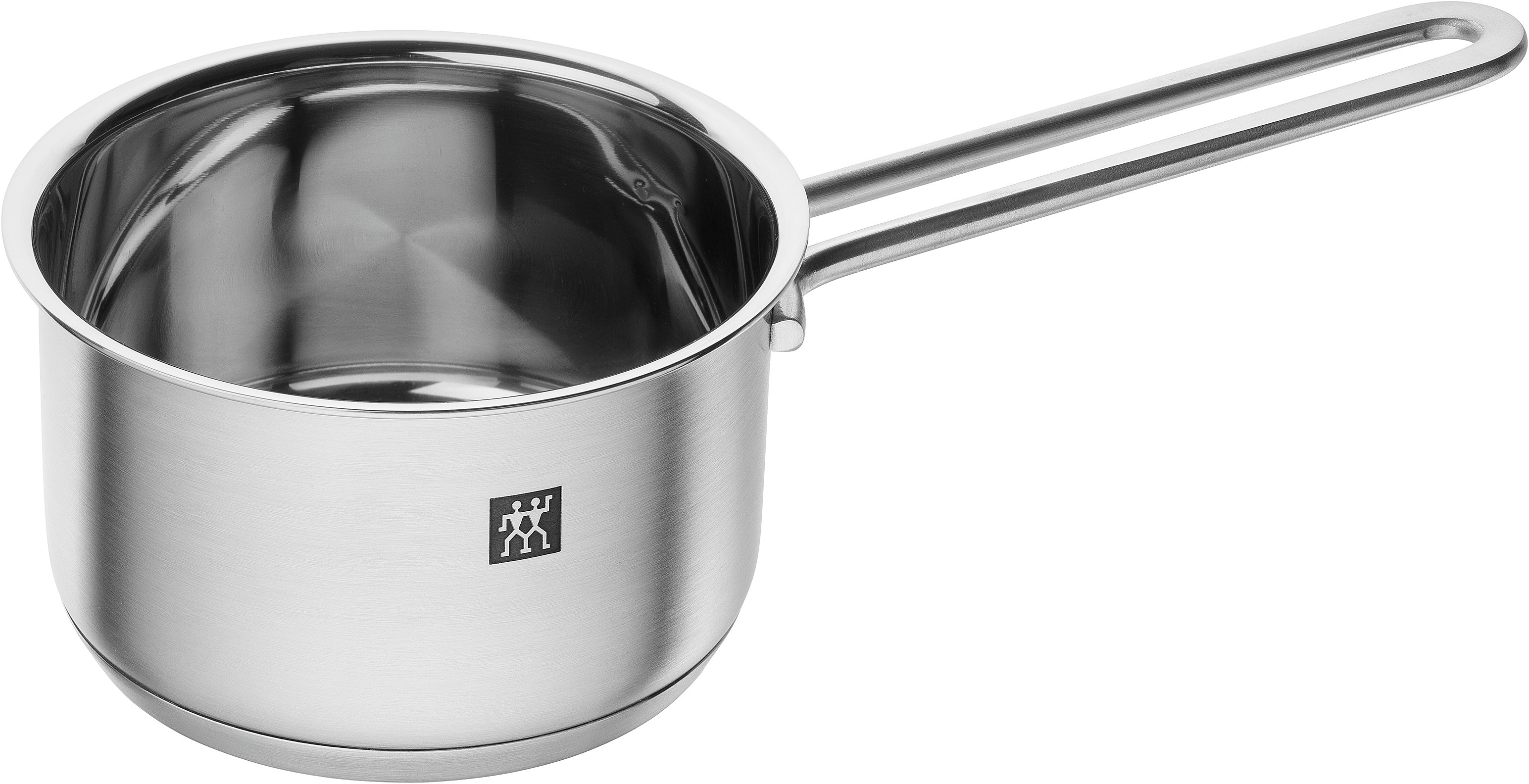 Stieltopf ohne Deckel 12 cm, 18/10 Edelstahl, Silb - Pico