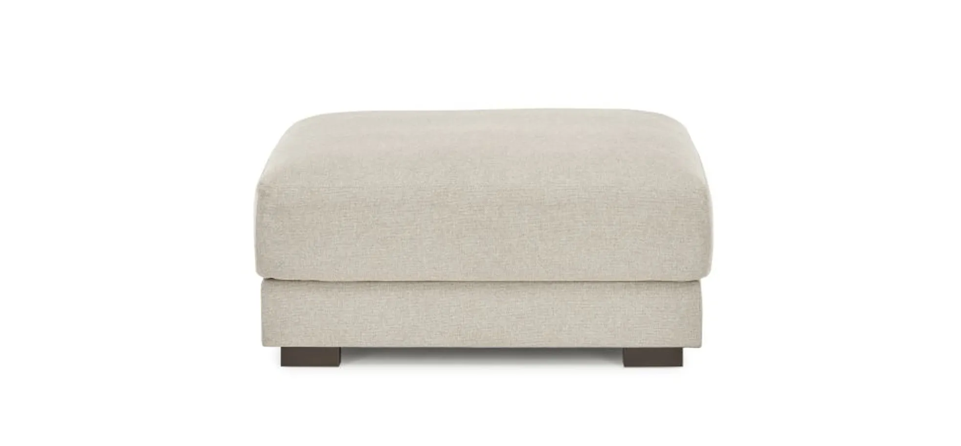 Hocker - Stoff, Beige