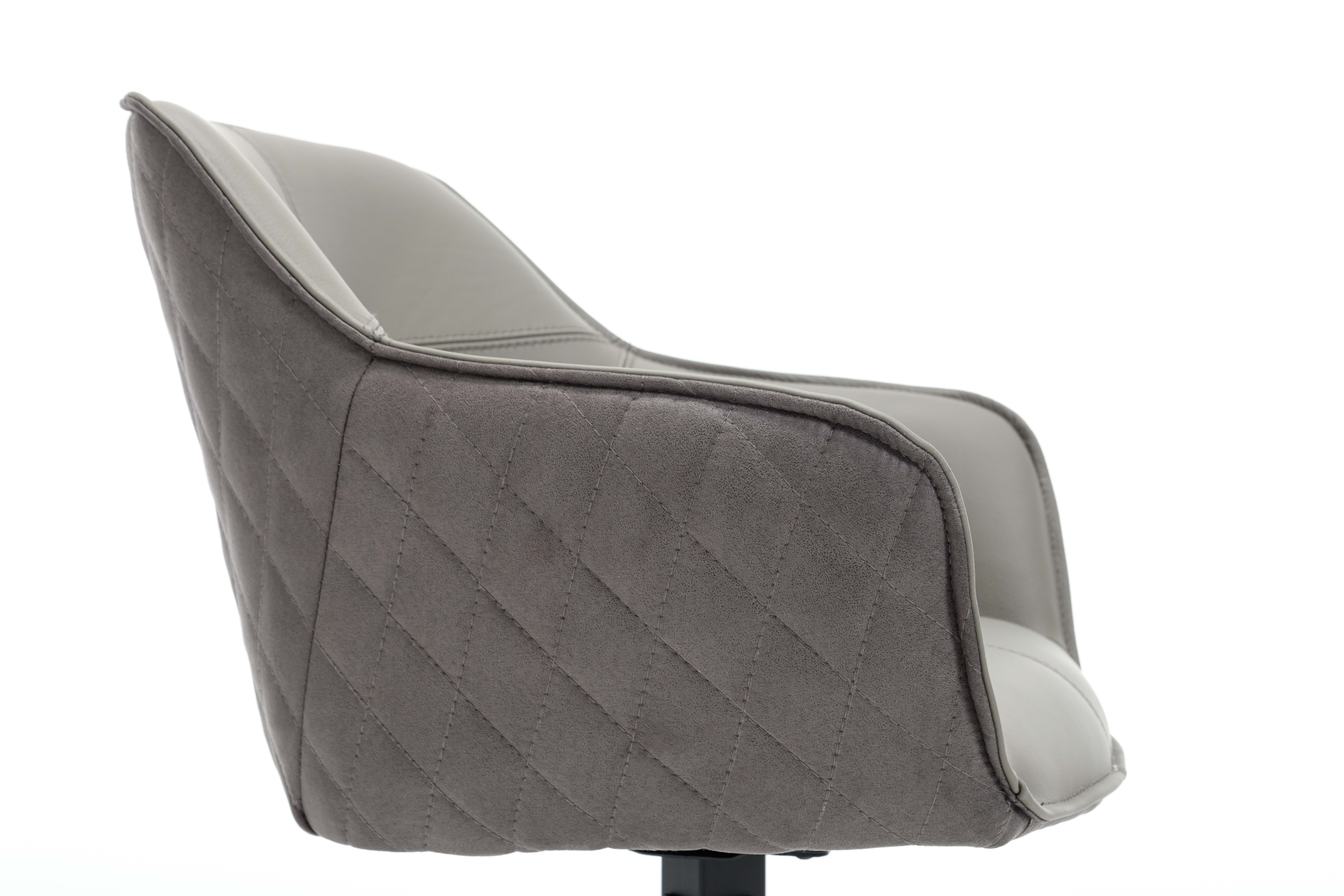 Armlehnstuhl, grau/schwarz - MyStyle 4022