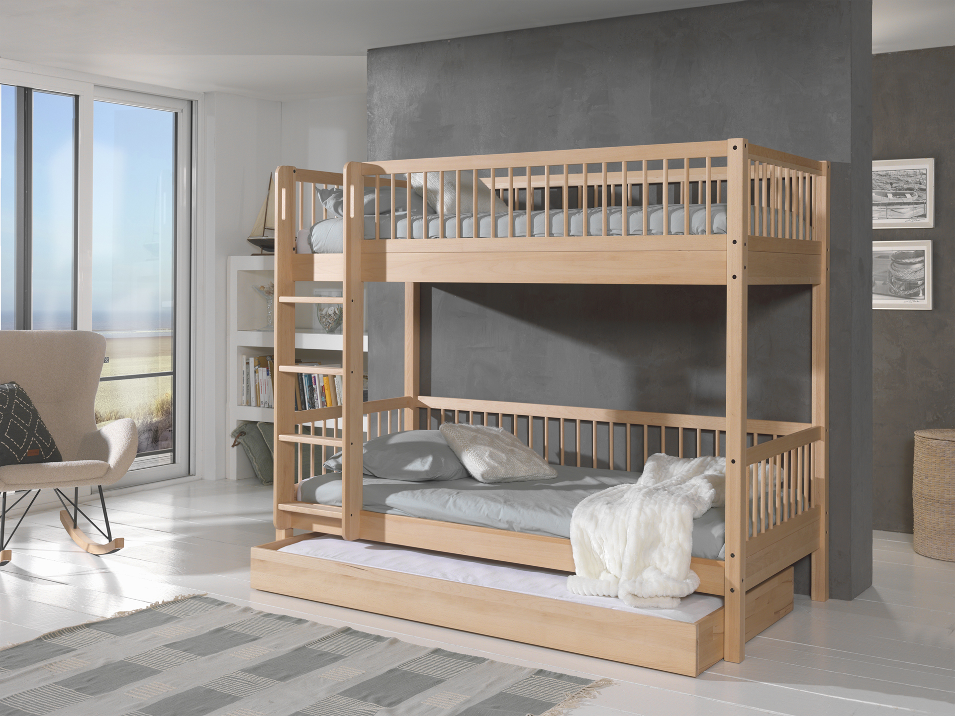 Etagenbett - Forrest Natur Buche