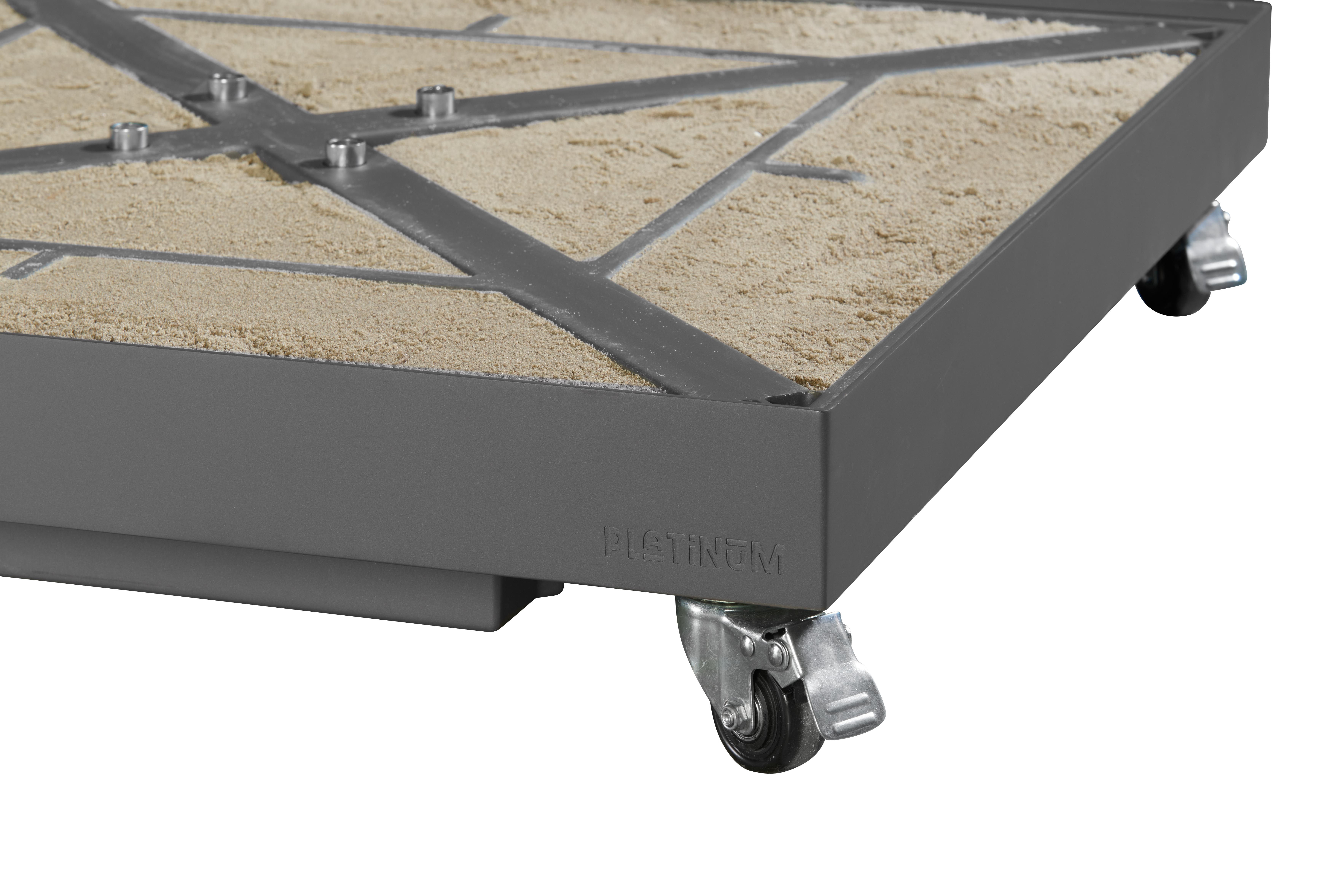 Schirmständer, 90 kg, Keramik anthrazit - Ceramica 90kg anthrazit