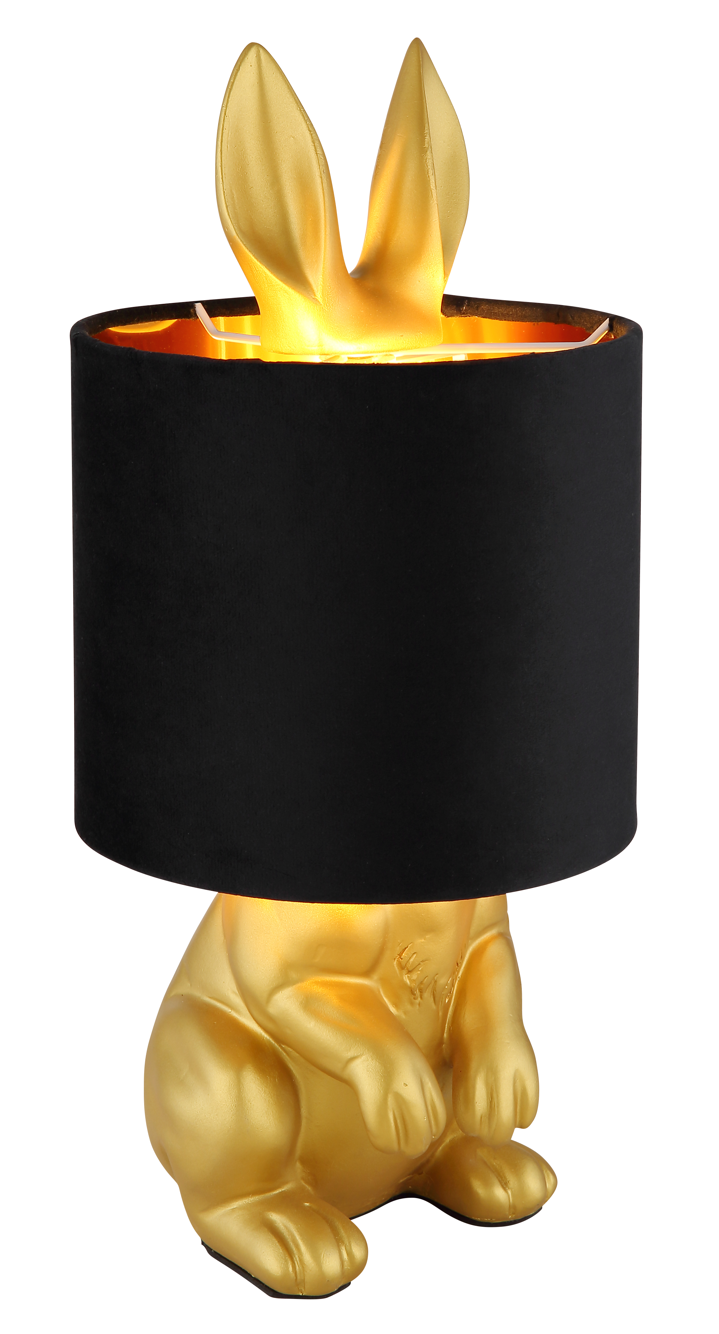 Tischleuchte RABBIT - goldfarben matt, E27