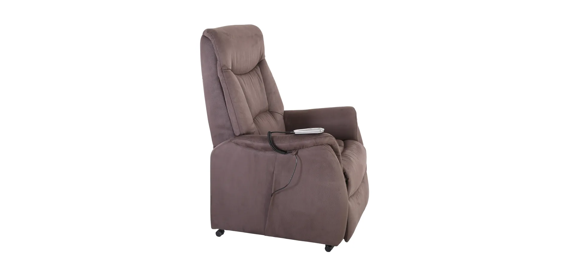 TV-Sessel MALEK - Aufstehhilfe, Relaxfunktion, Kopfteilverstellung, Stoff, Braun TV-Sessel MALEK - Aufstehhilfe, Relaxfunktion, Kopfteilverstellung, Stoff, Braun