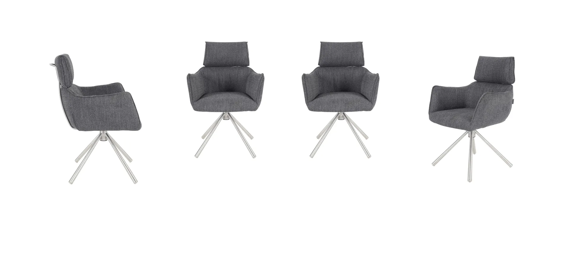 Armlehnstuhl, drehbar 360° autoreturn - Masha