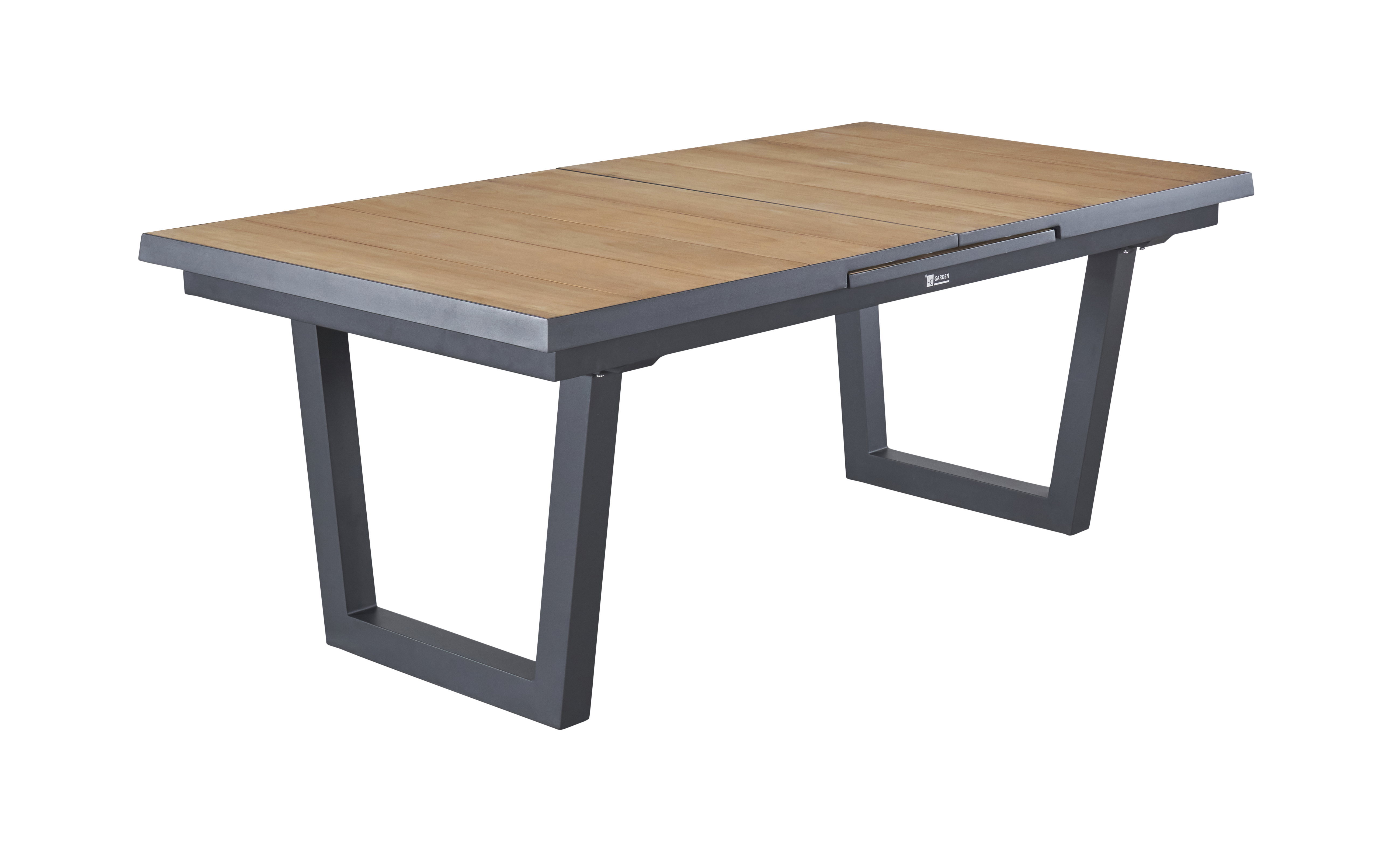 Tisch, Esstisch, 200 (260)x100, Anthrazit - Kumaso Tisch, Esstisch, 200 (260)x100, Anthrazit - Kumaso