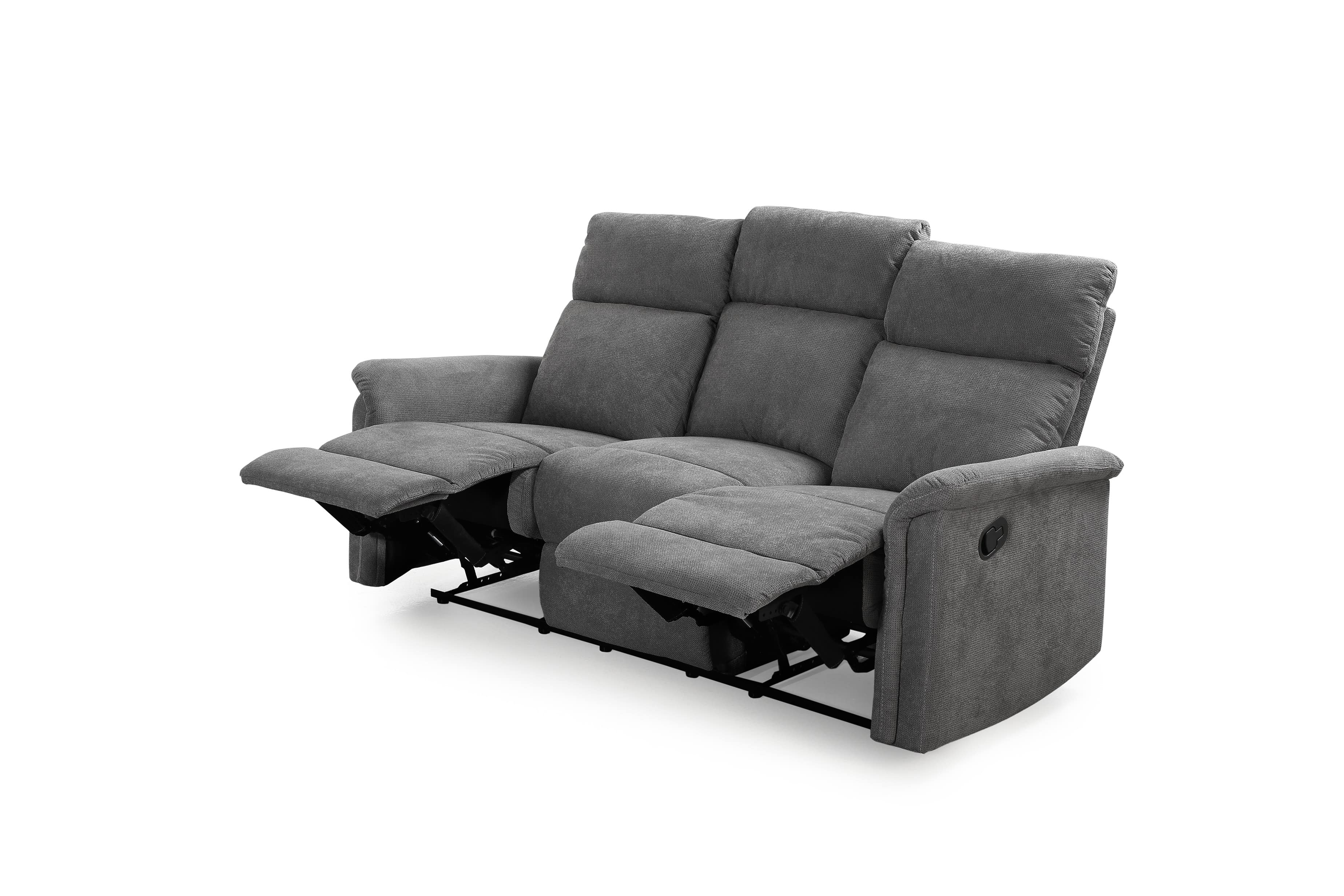 Sofa 3-sitzig mit Wallfree, Microfaser - MyStyle 2142