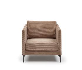 Sessel Helwi, Cordstoff toffee - HELWI