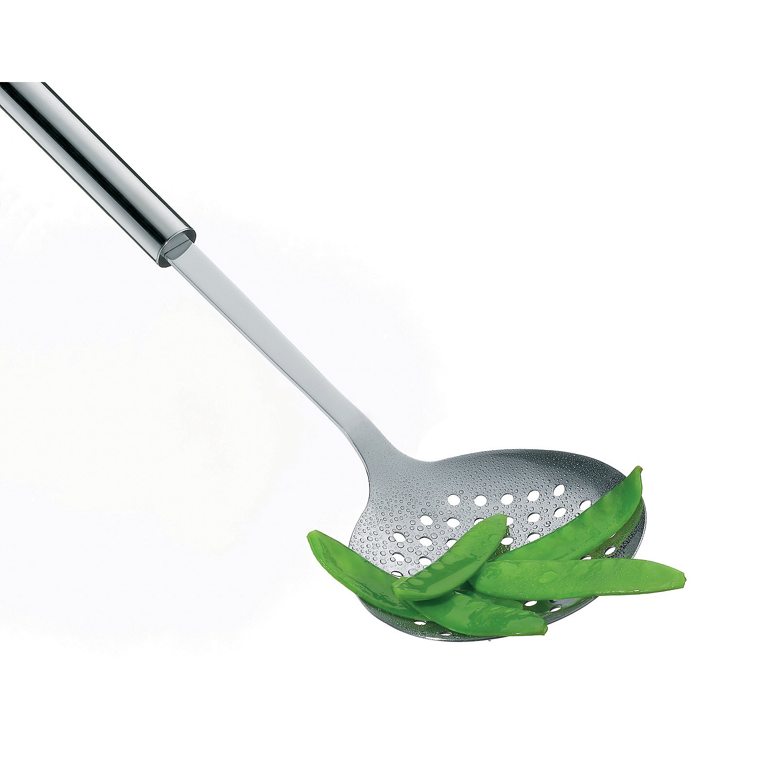 Schaumlöffel Rondo 35x11,5 cm - Edelstahl silber glänzend