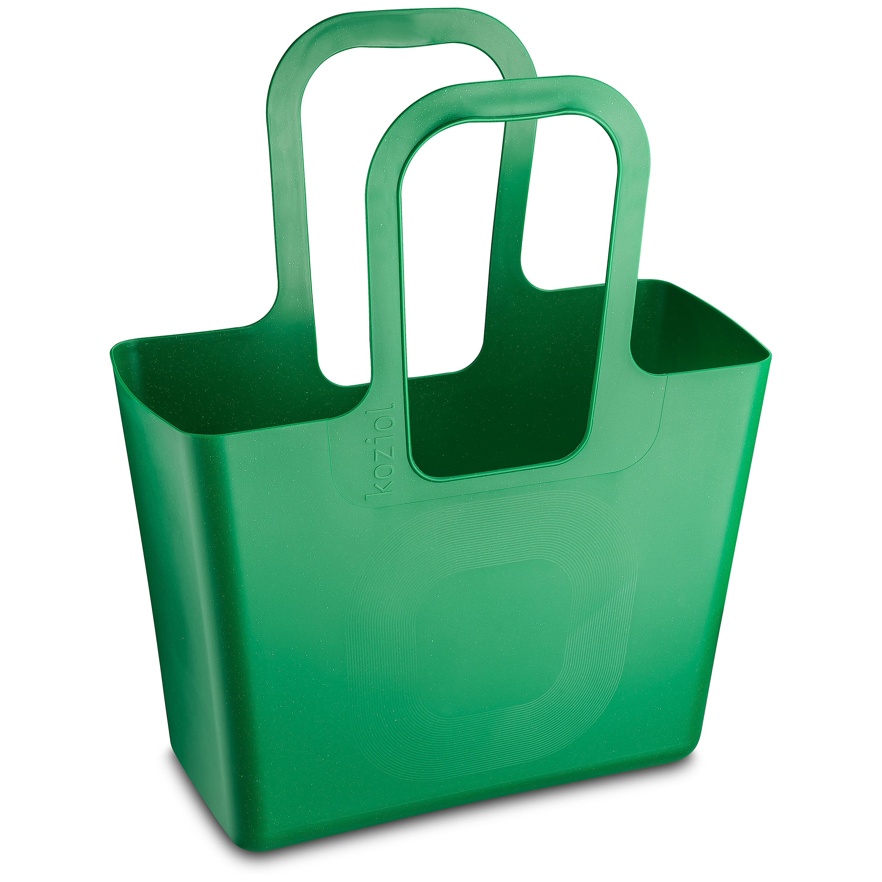 Tasche, 21,5x44x54cm, leaf - geräumig, stabil, 100% CO2-neutral