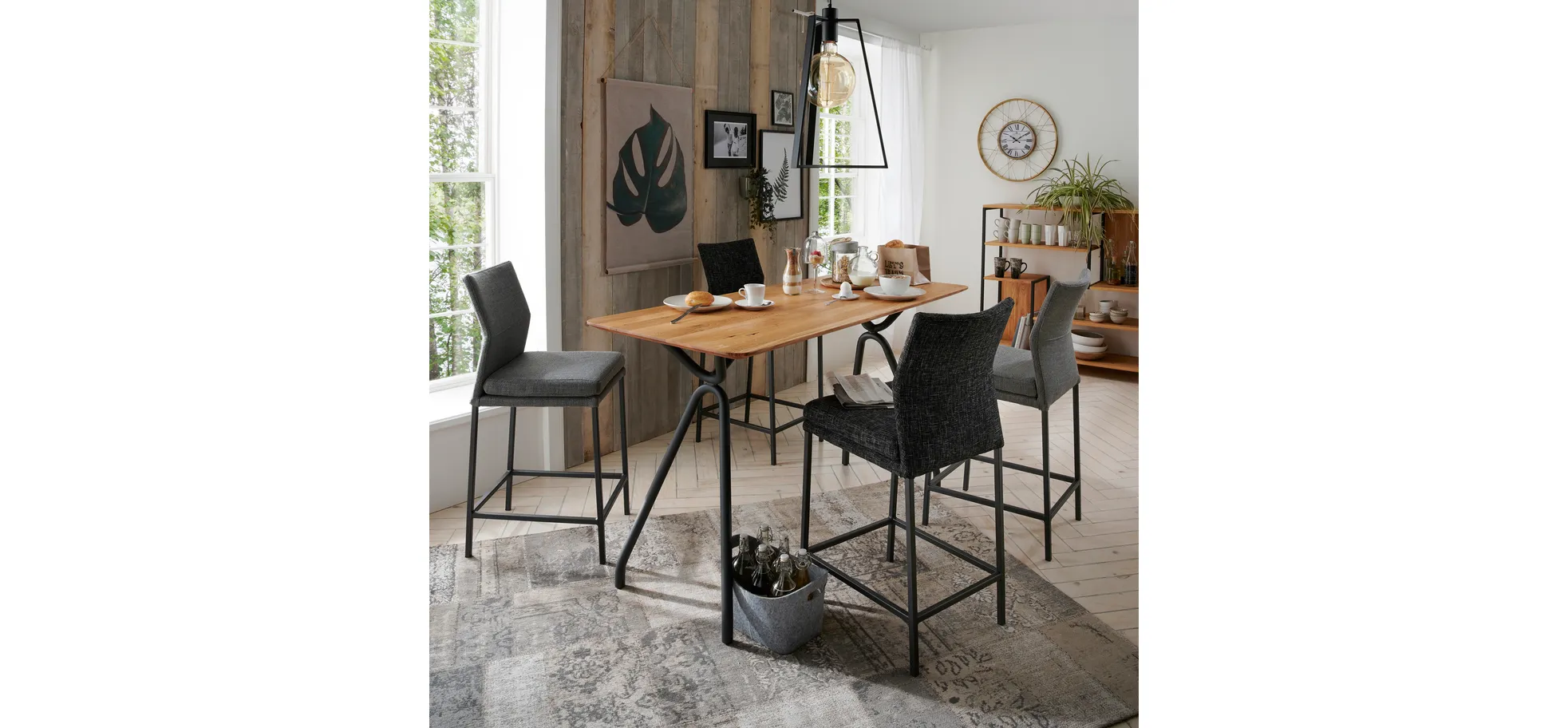 Tresentisch Phoenix - LB ca. 180x70 cm, Eiche massiv