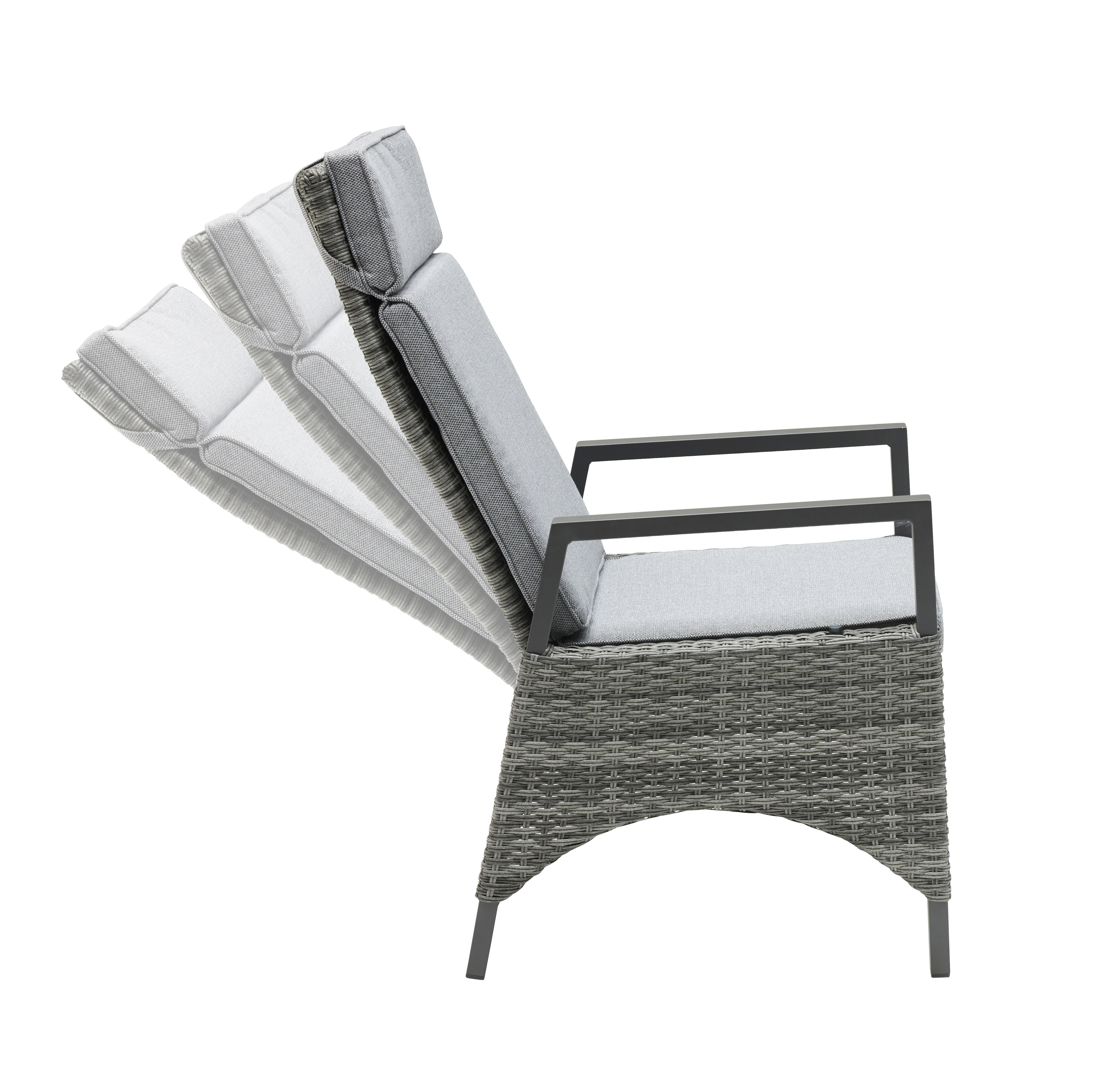 Sessel, Outdoor, inkl. Kissen - Keramo-Vivera