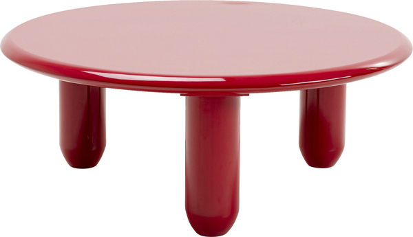 Couchtisch, rot - Couchtische