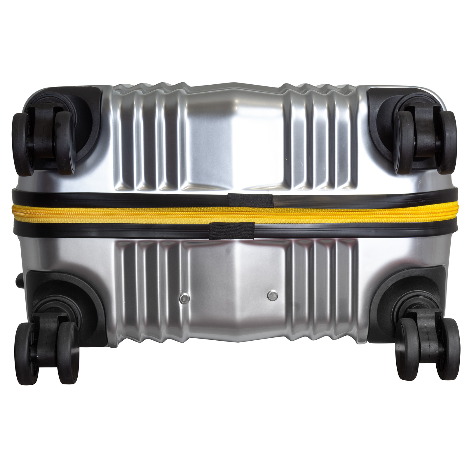 Koffer Daytona, mittel - ca. 68x43x24cm, Doppelräder, silber