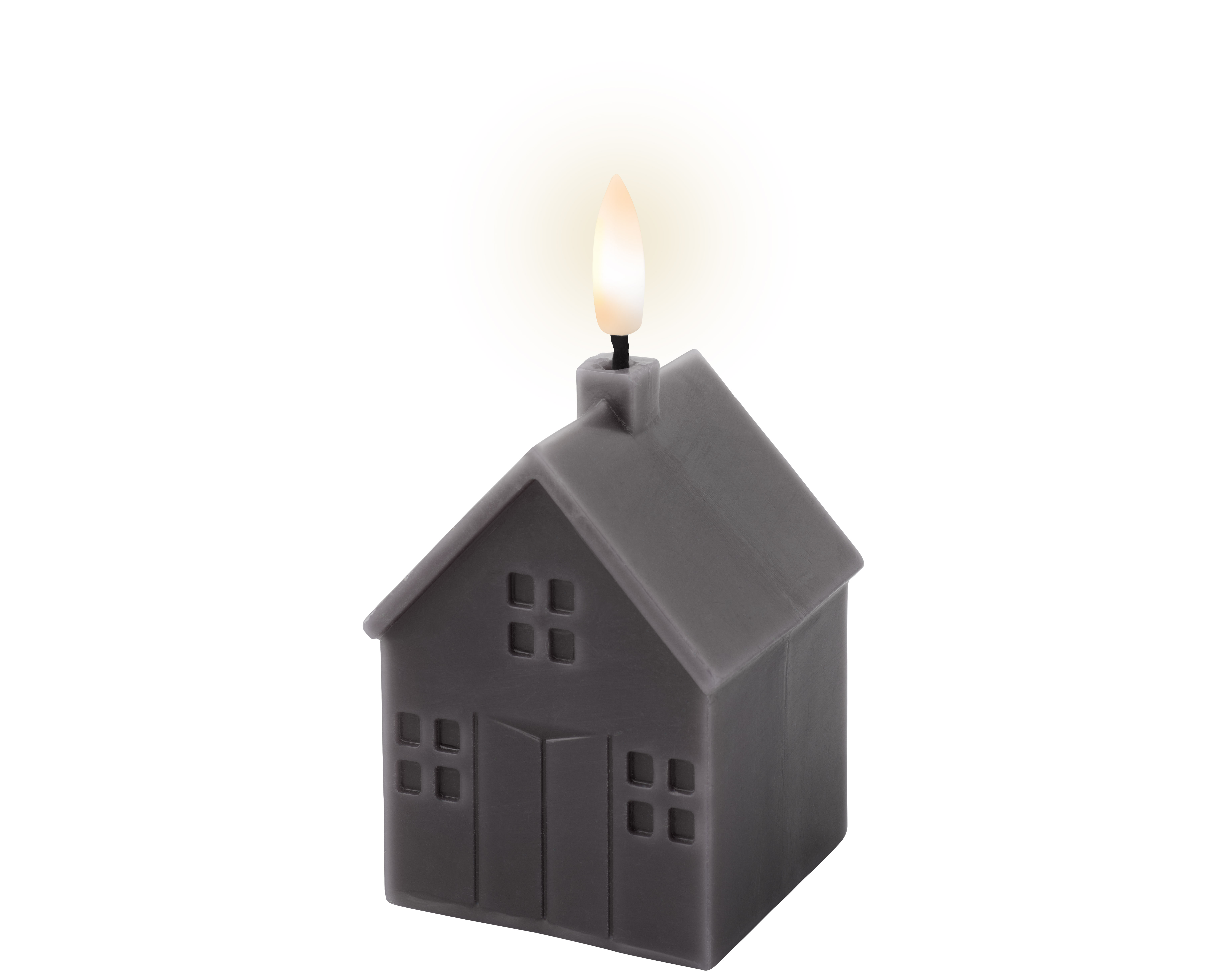 LED Kerze Haus