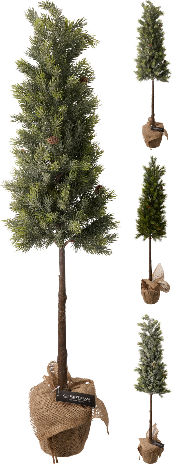 Tannenbaum im Jutetopf, ca. 106cm - 