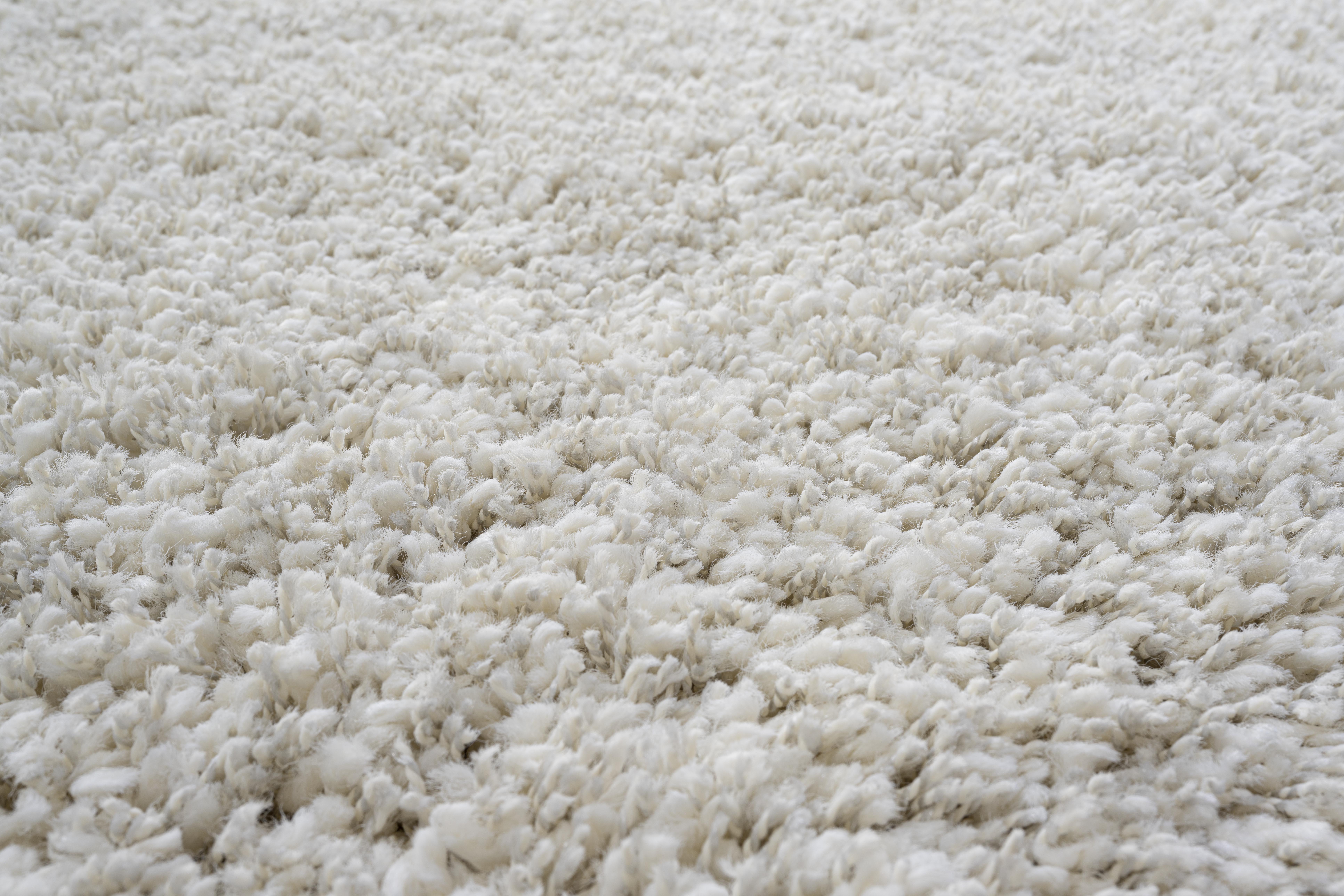 Webteppich, weiß, 160x230 cm, rechteckig - Rilight