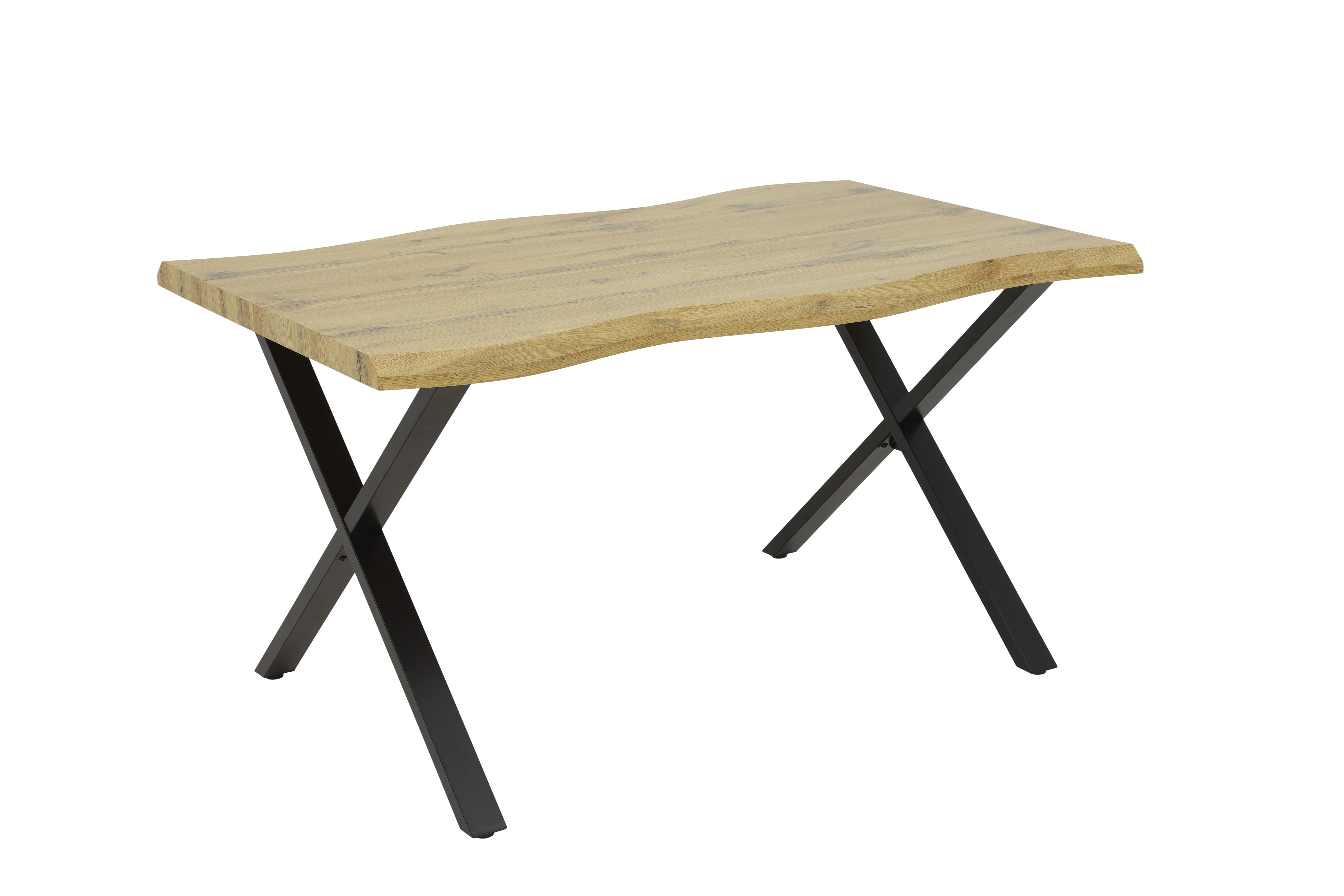 Esstisch, Tischplatte Wildeiche - MYTREND363