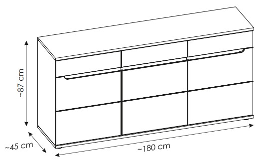 Sideboard, Kaschmir - Waranya