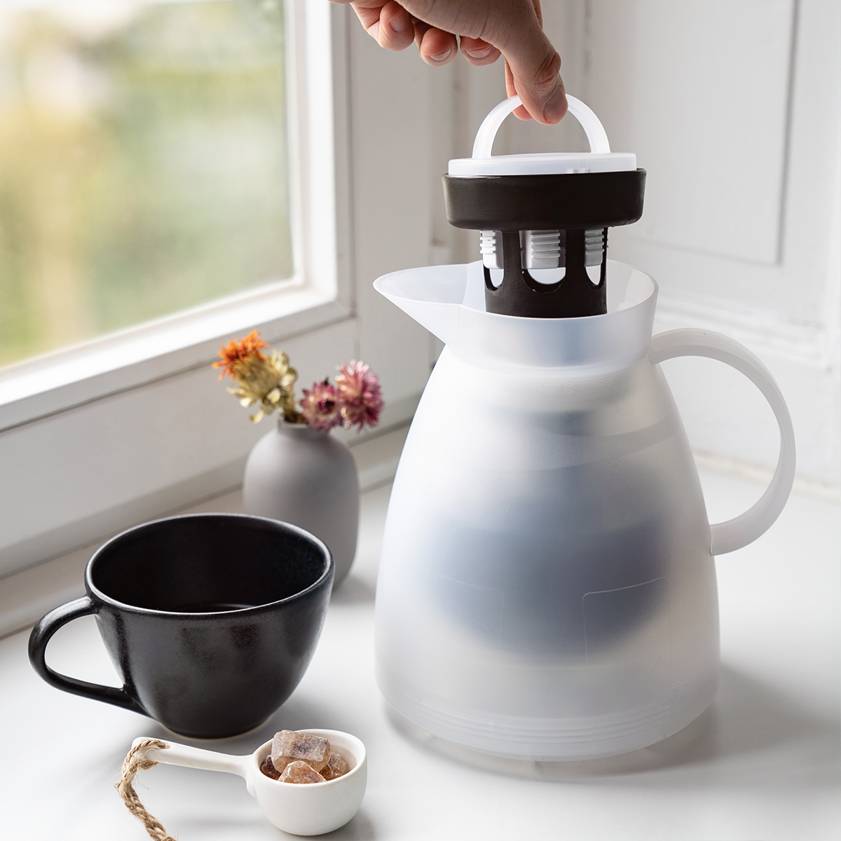 Teekanne Dan Tea, ca. 1l - mit Teefilter