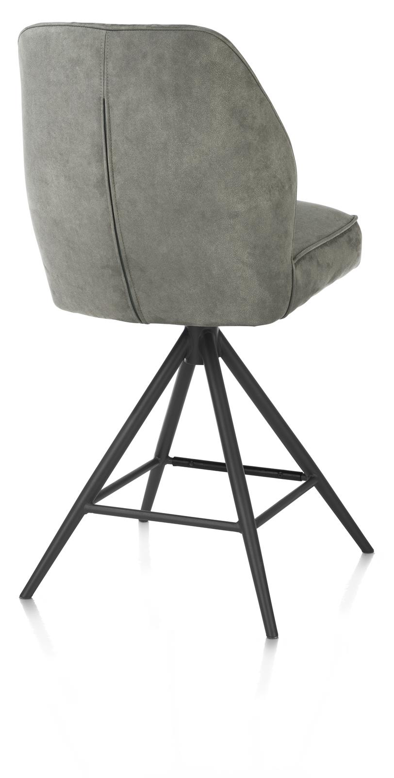 Tresenstuhl, Stoff Olive, drehbar - Bell