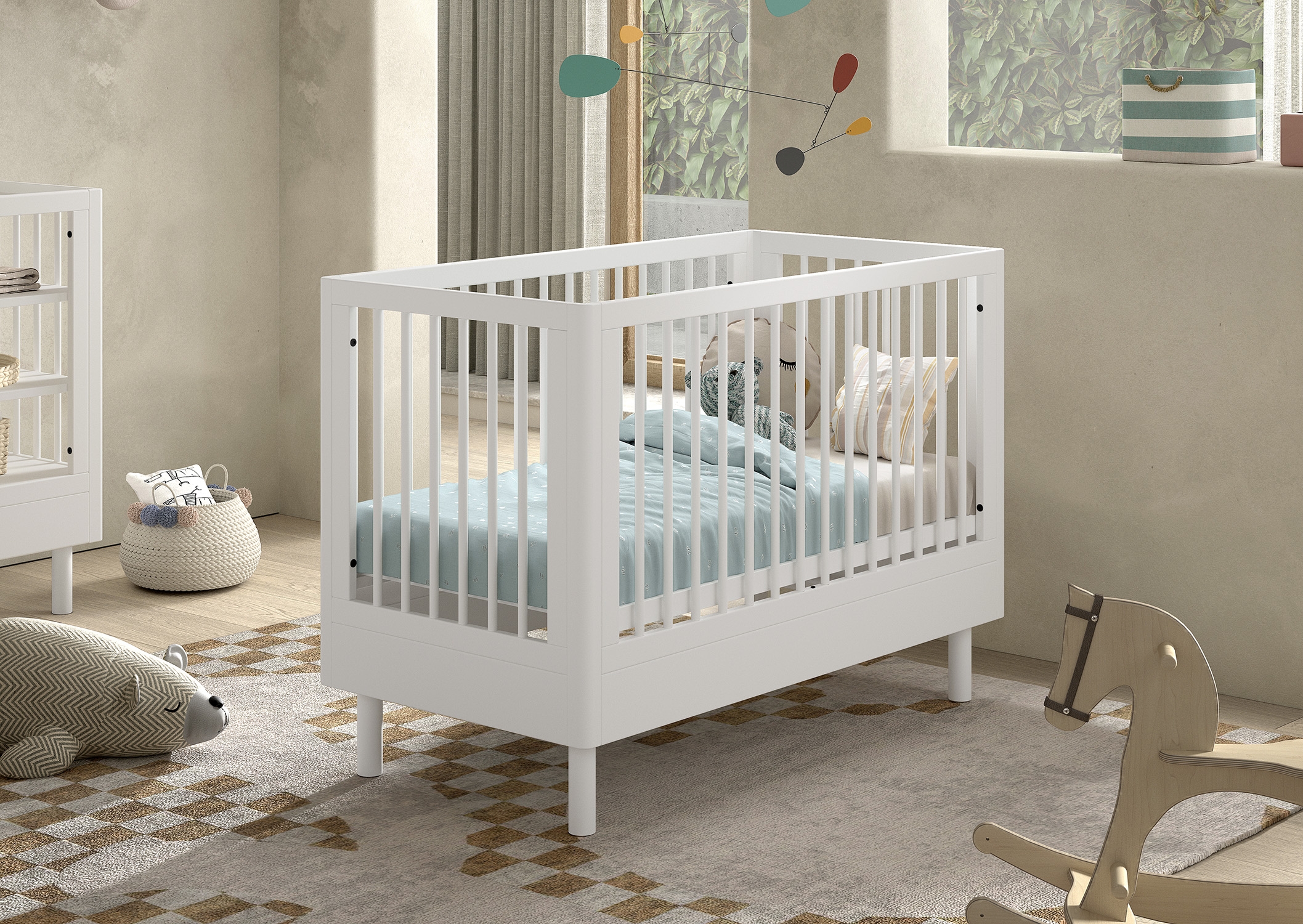 Babybett 60x120 cm - Forrest Beech