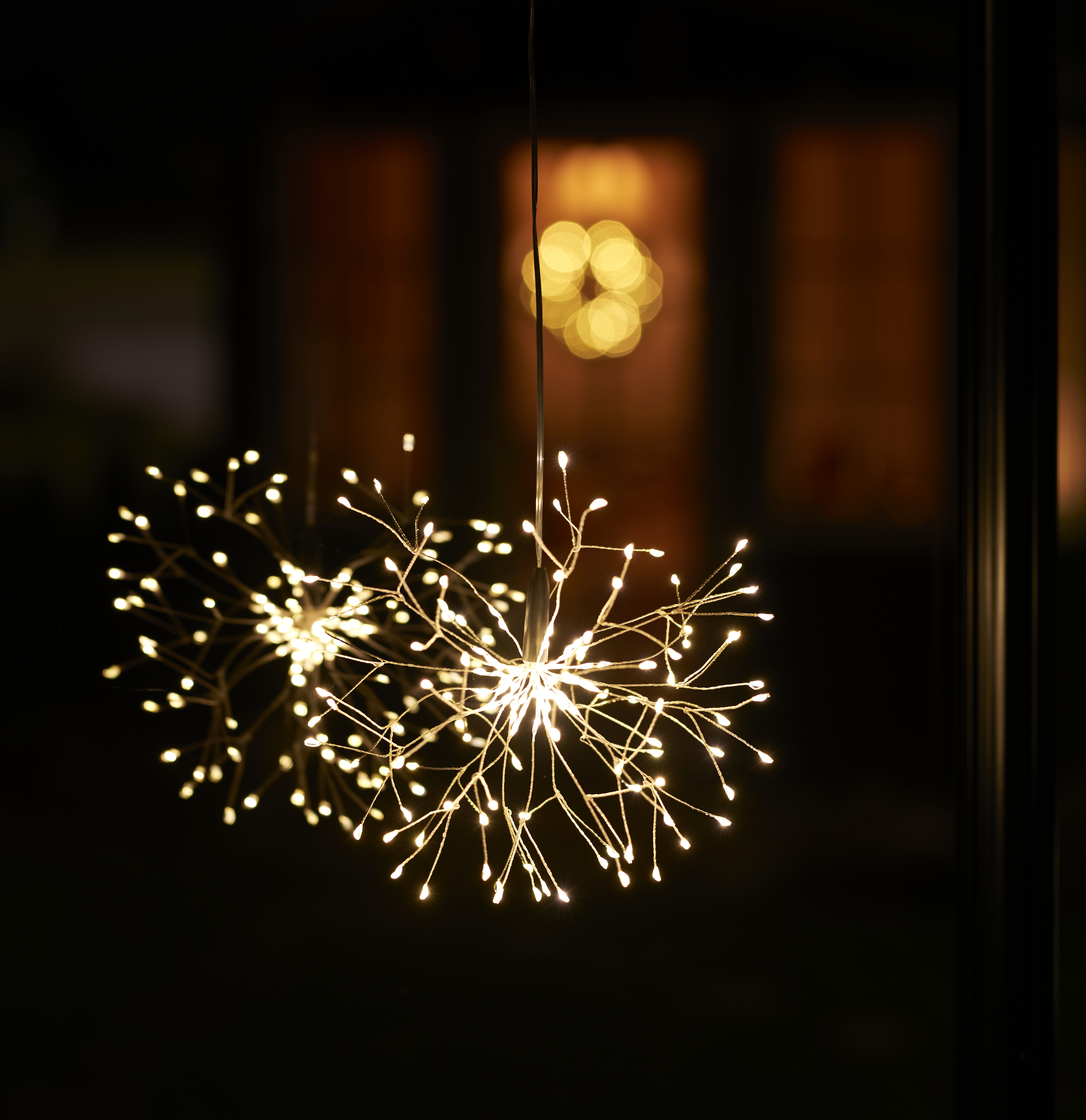 LED-Feuerwerk 3D mit 150 LED Ø 25,5 cm - mit Timer, batteriebetr. (ohne Batt.)