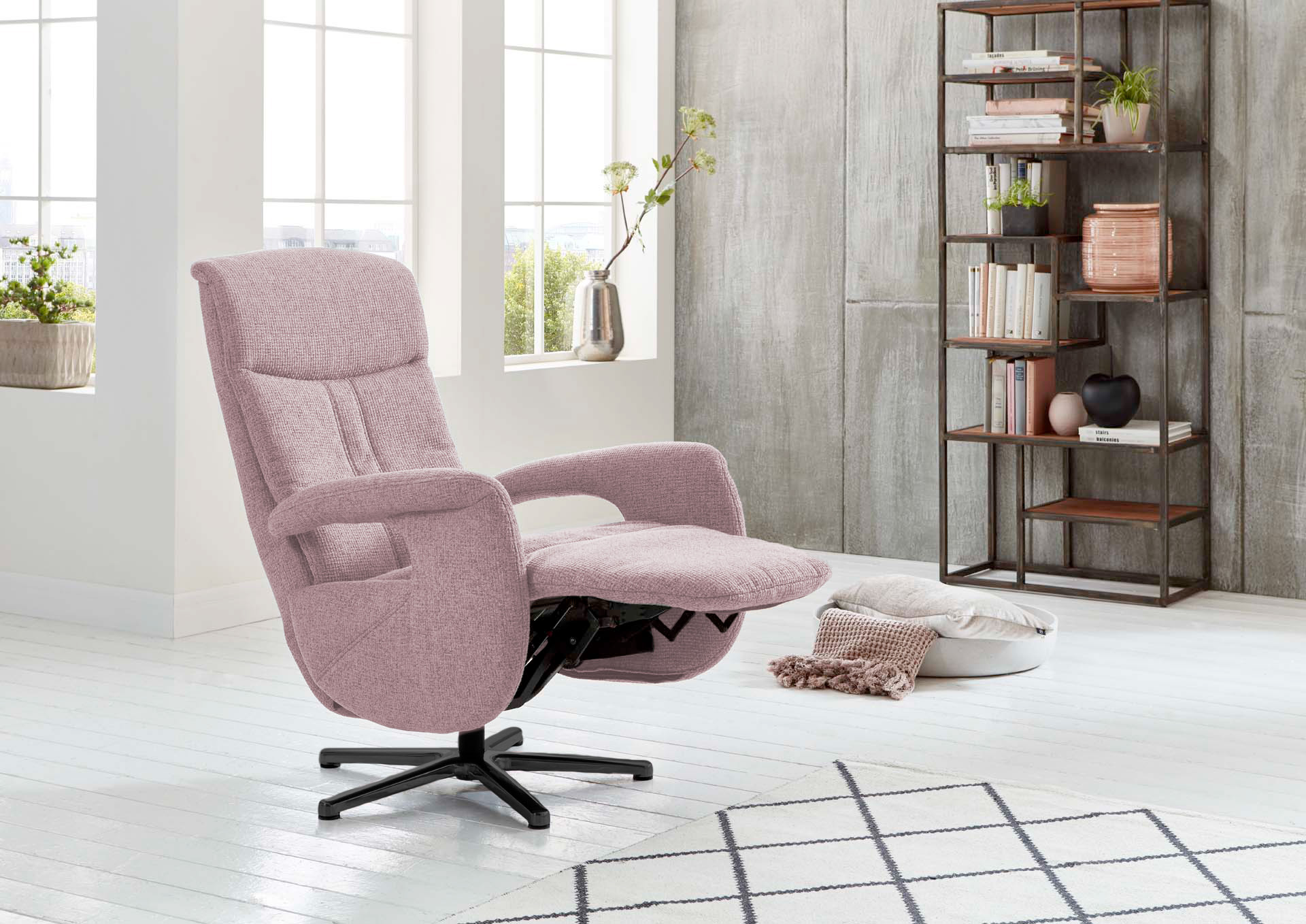 Sessel, Bezug rosa - MyStyle 2219