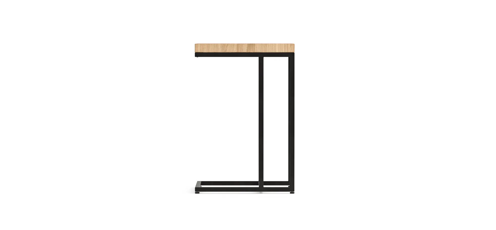 Beistelltisch Farmingdale - LBH ca. 45x45x67 cm, Eiche massiv, legno