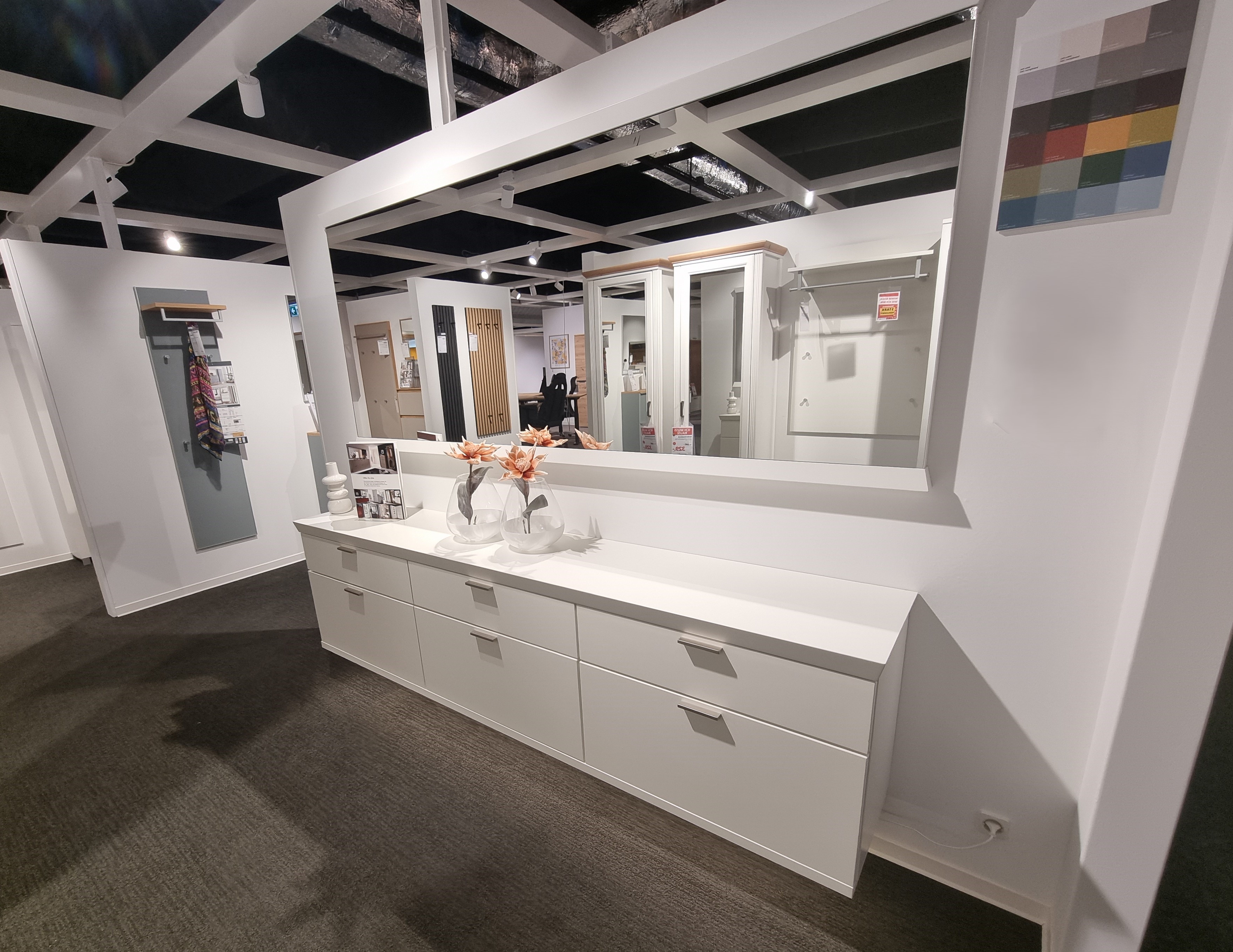 Garderobenkombi, Lack weiß - FLAIR