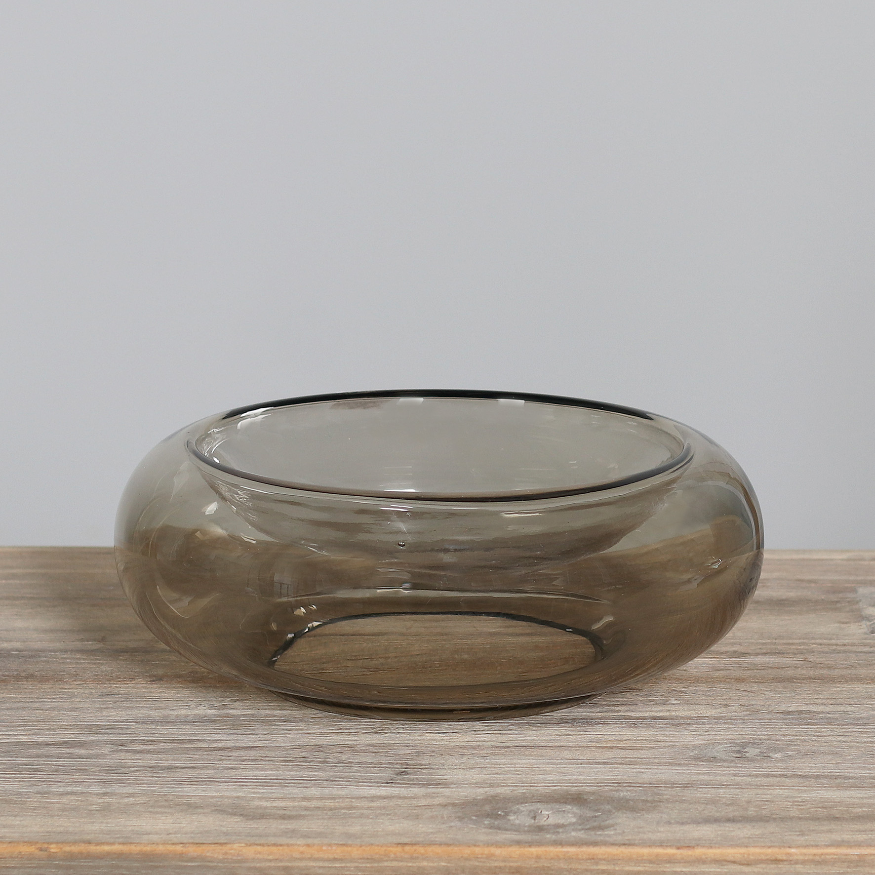 Glas Vase - honey, 26 cm