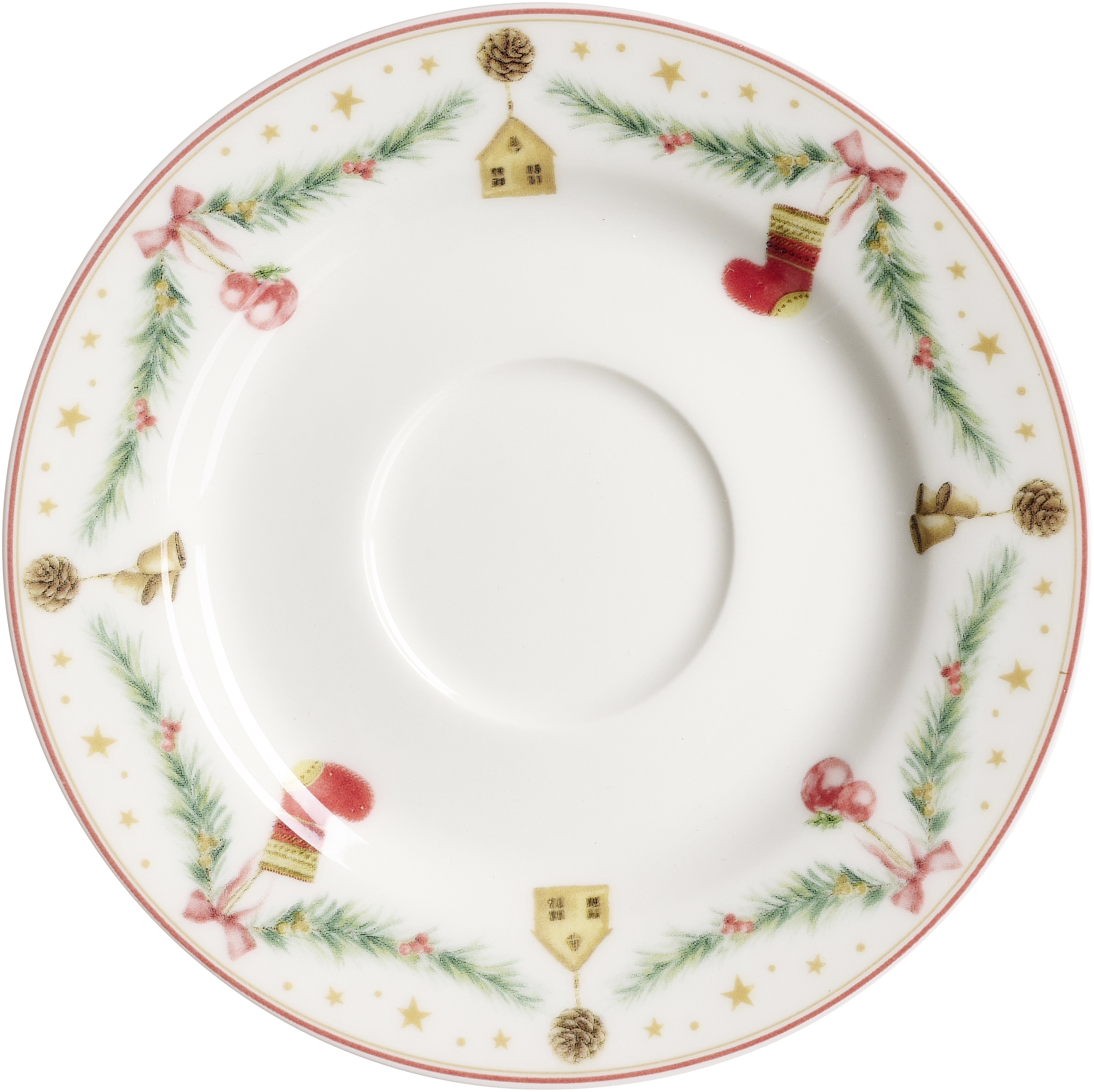 Kaffeeuntertasse Holly - 15,5cm