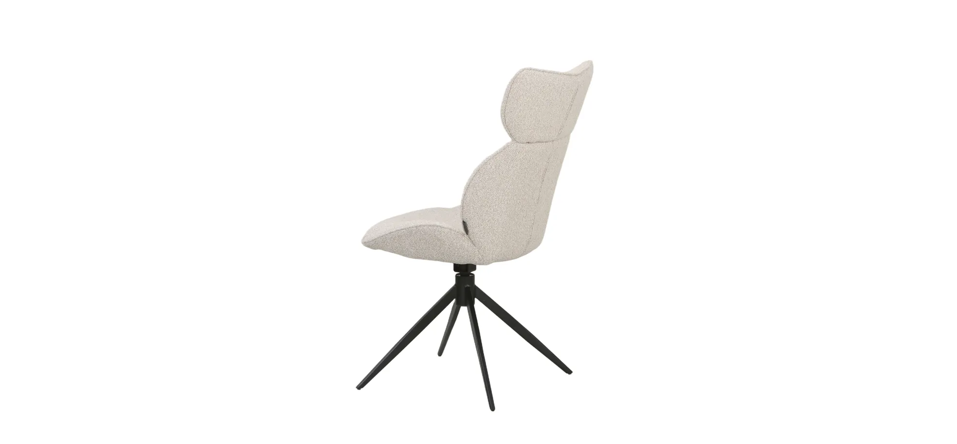 Vierfußstuhl, beige - Mirna