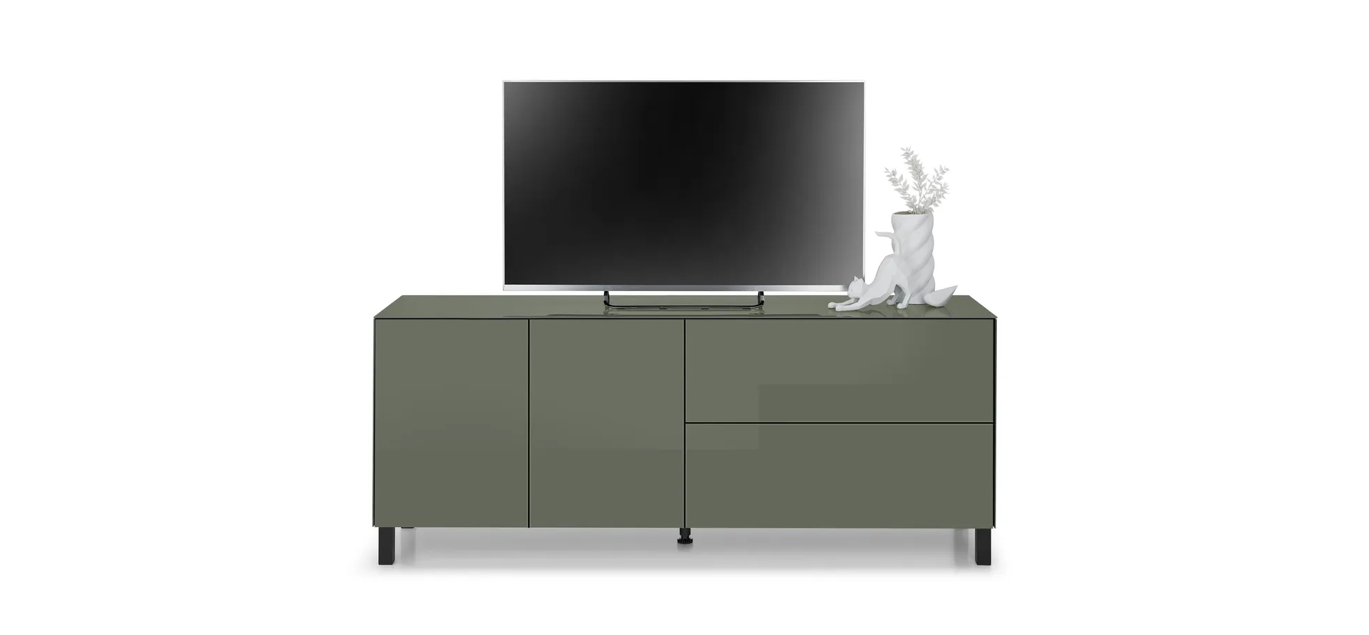 Lowboard, olivgrün - Makoa