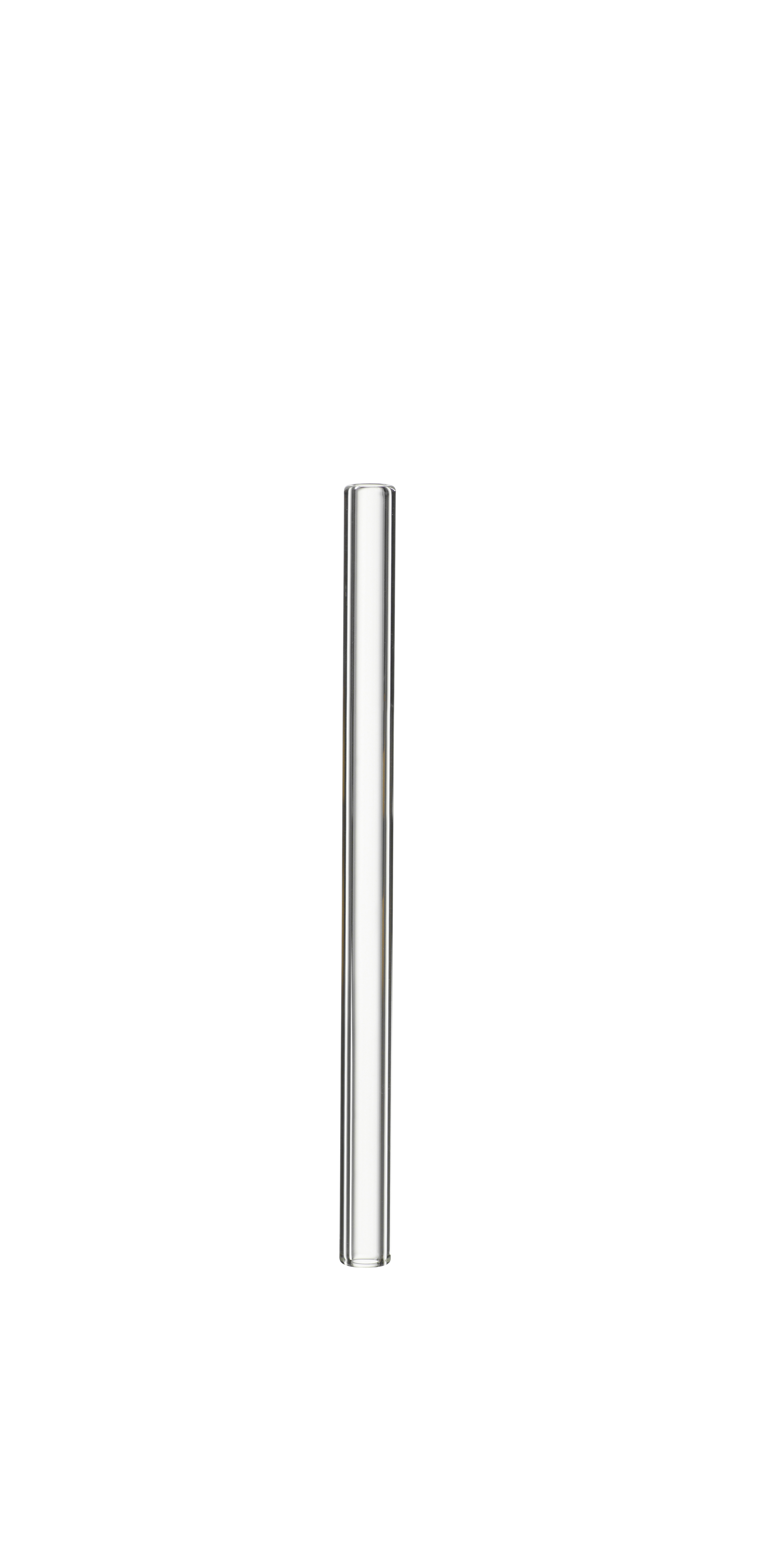 Trinkhalm gerade 6-er Set - borosilikatglas, 15cm