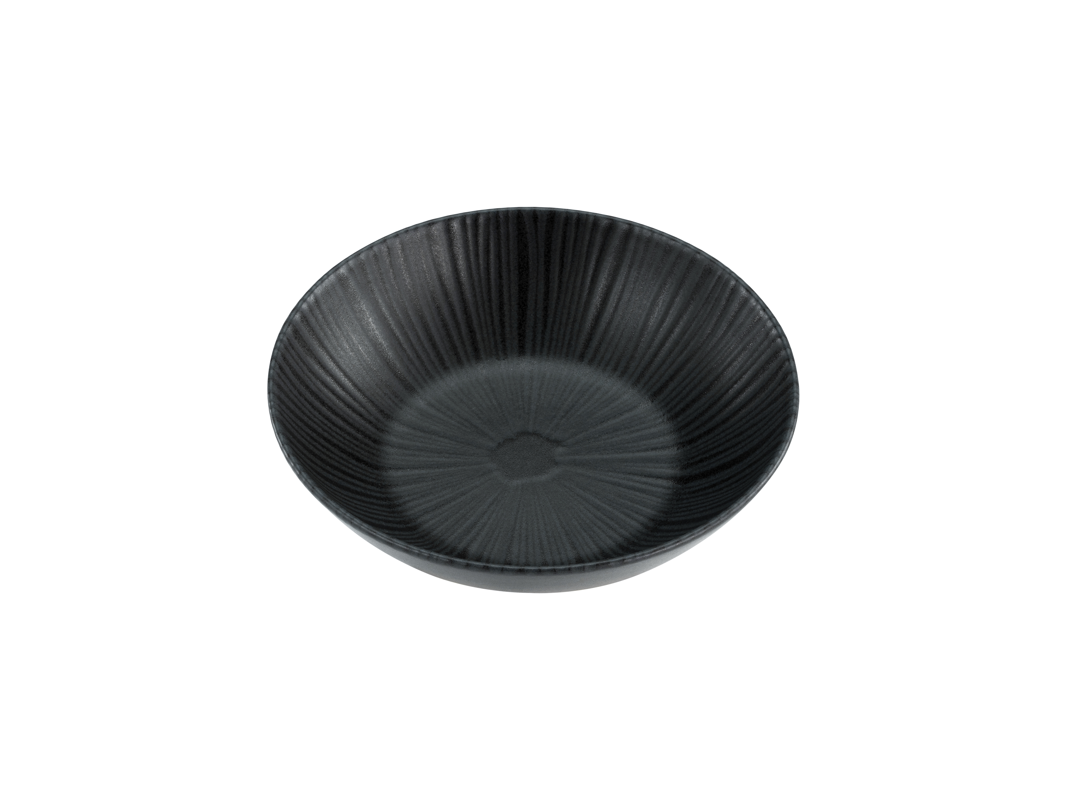 Bowl, 17x5x17 cm - Vesuvio, schwarz