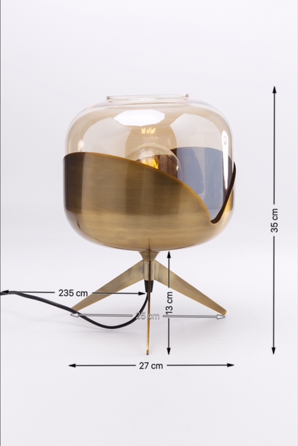 Tischleuchte Chrome Goblet Bal - Luxury