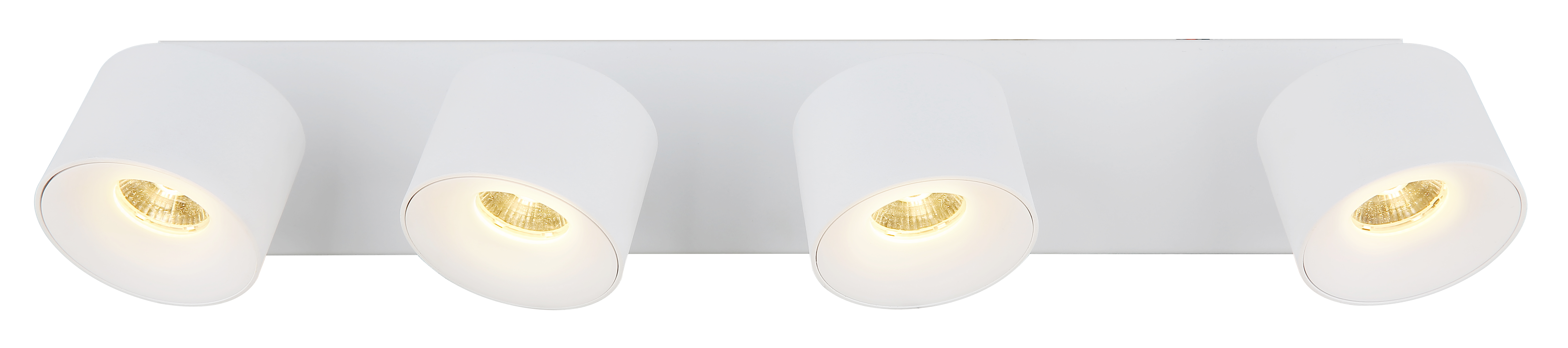 LED Strahler RAE - Metall weiß matt, 4x LED