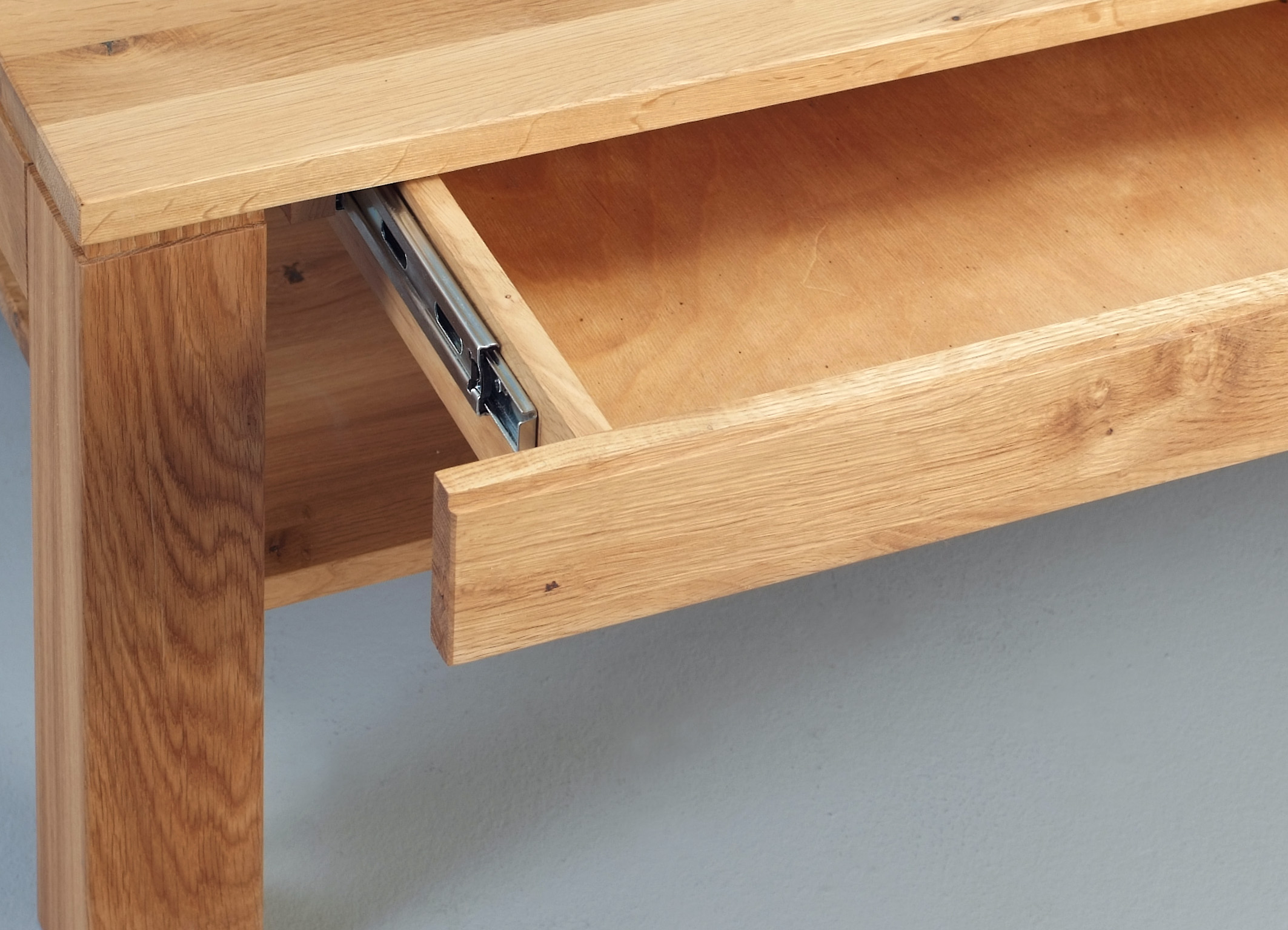 Couchtisch, Wildeiche massiv geölt - MEERBUSCH