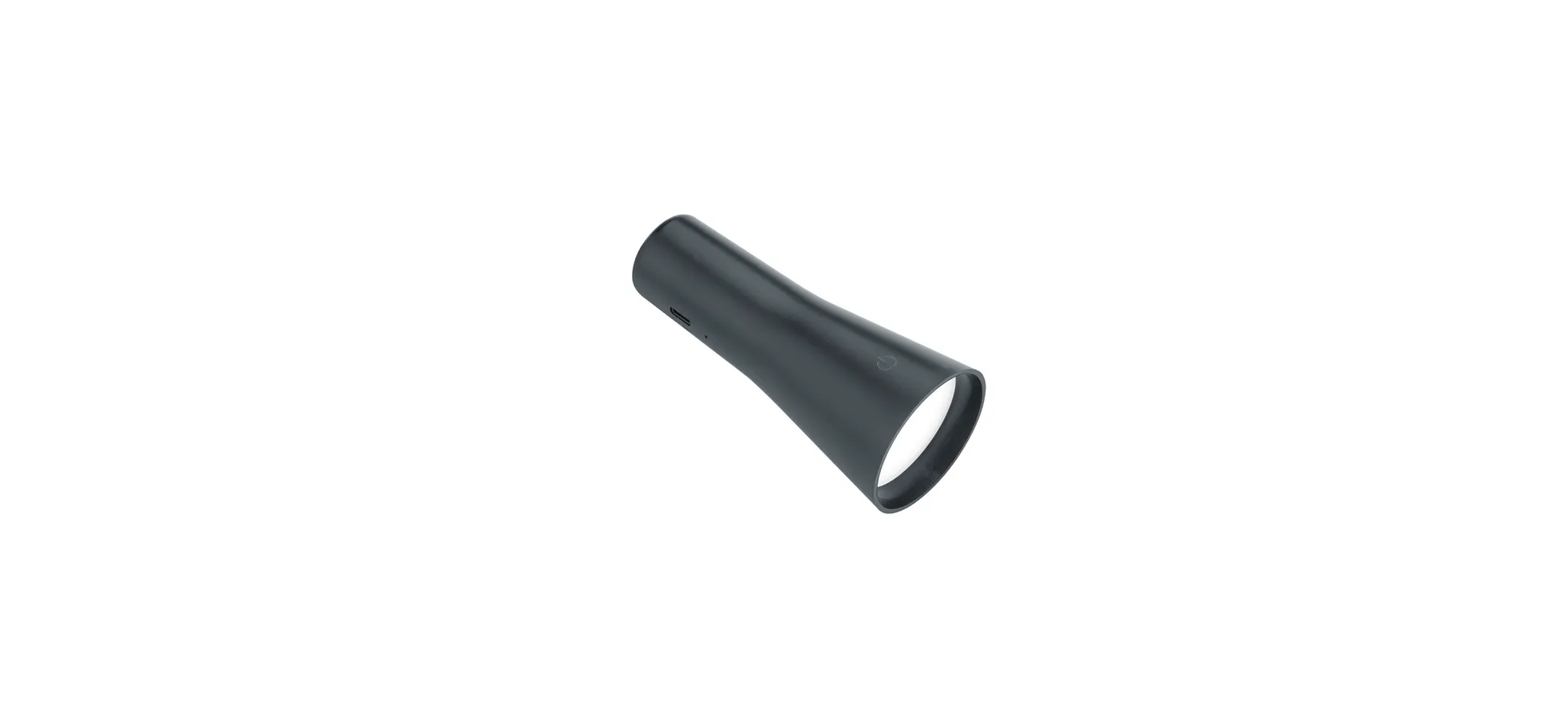 LED-Tischleuchte - 1flg., BHT ca. 20x36x12 cm, Schwarz