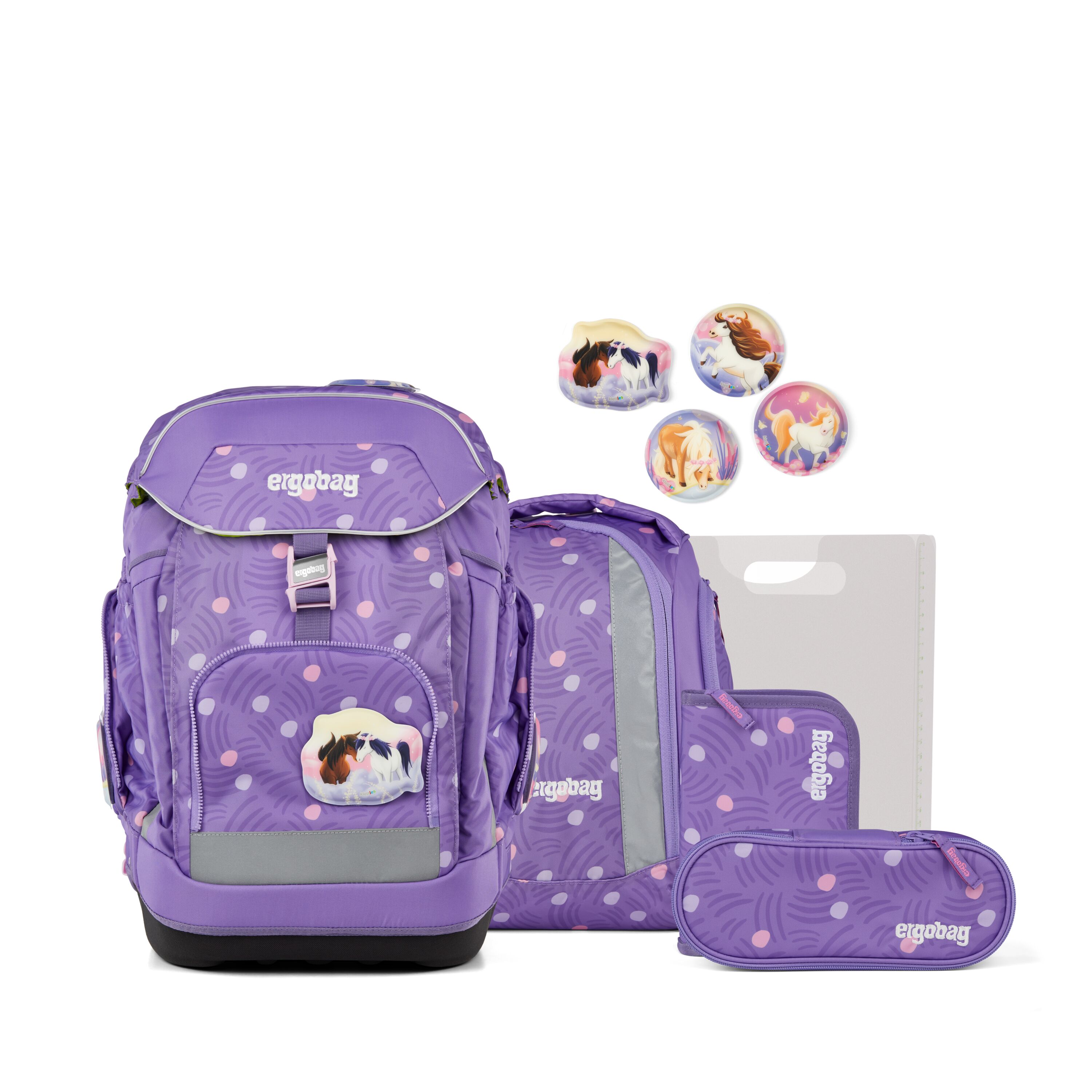 ergobag Schulranzenset PonyBäradies - pack