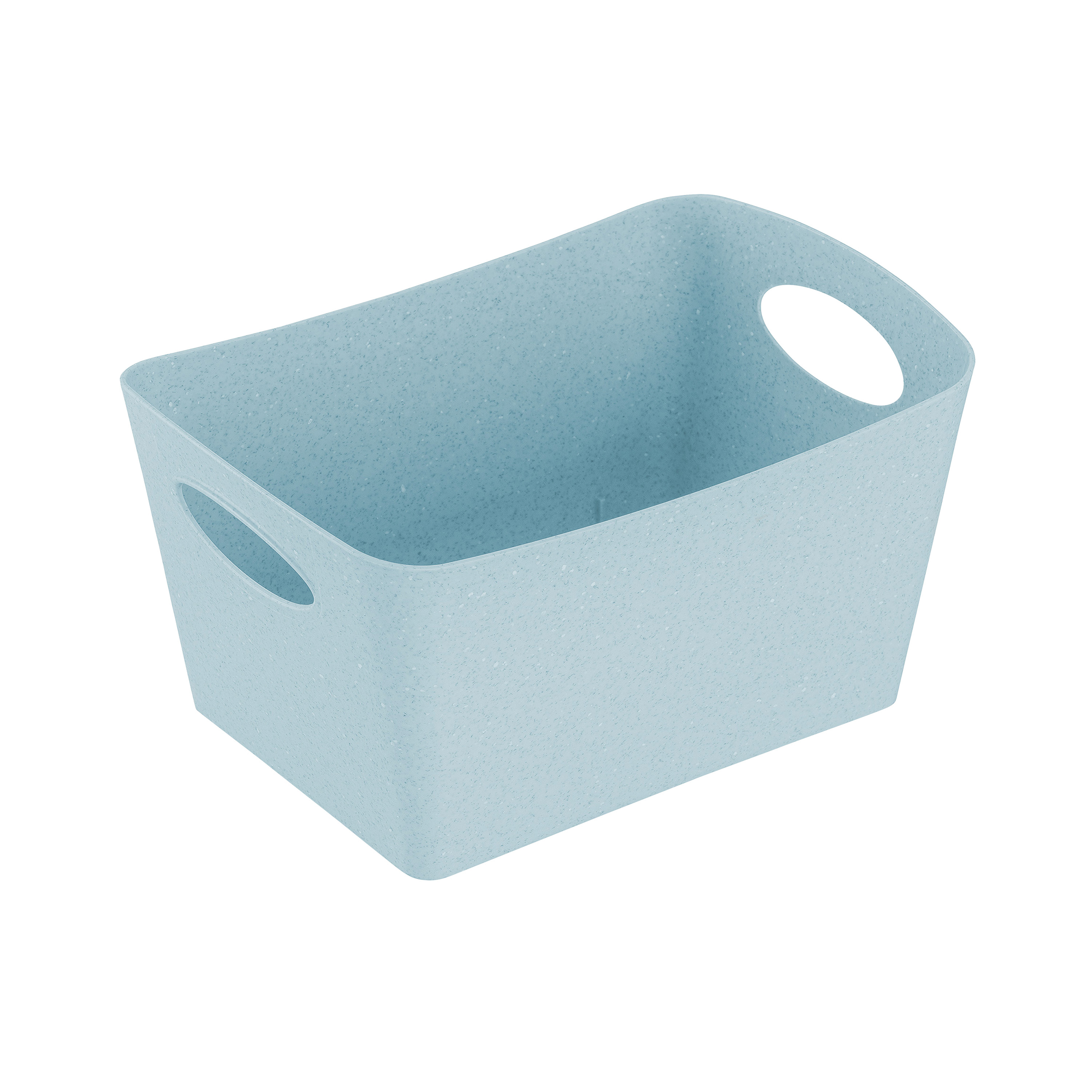 Aufbewahrungsbox 3,5l, recycled blue - ineinander schachtelbar, stabil, CO2-neutral