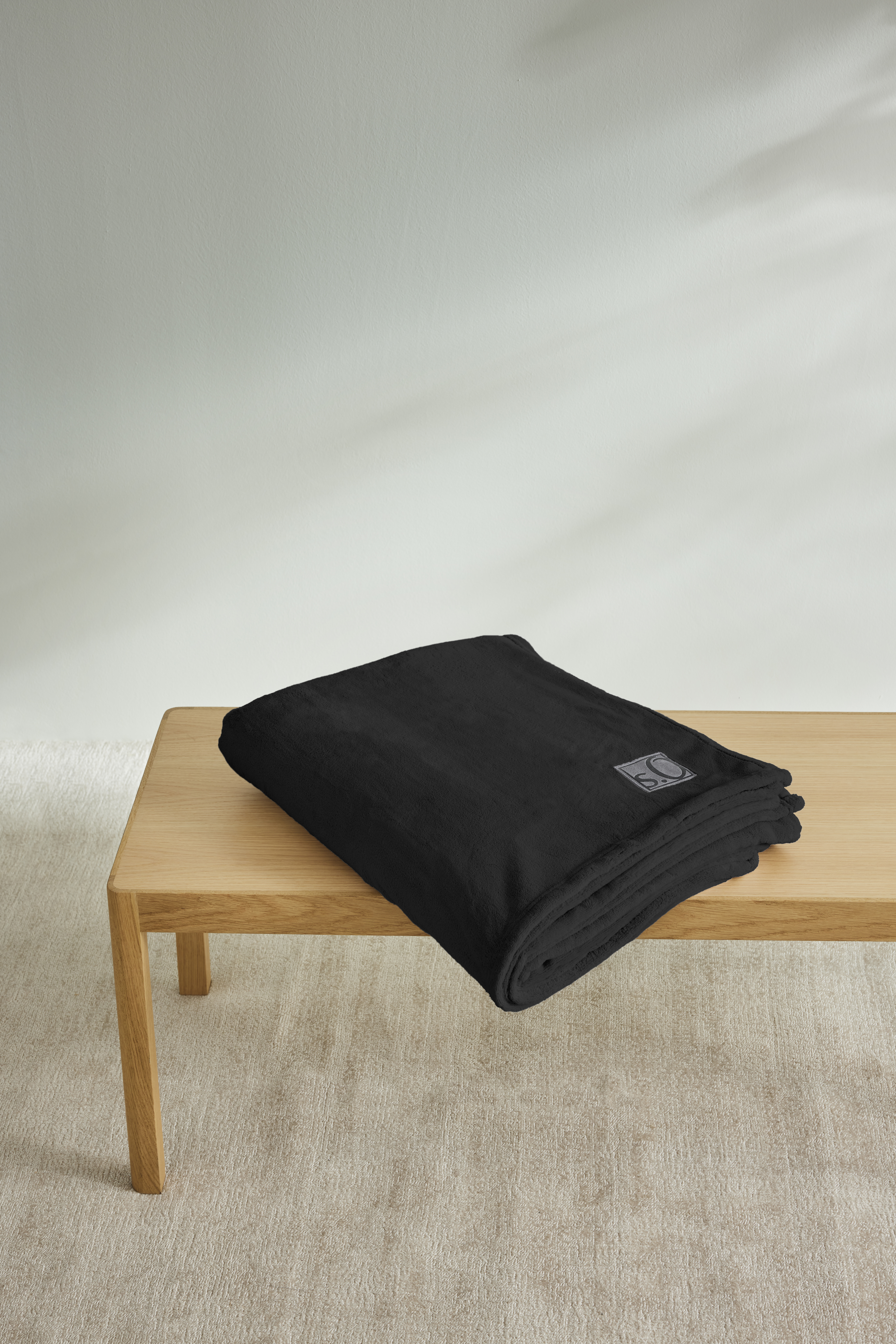 Kuschelsoftdecke S.Oliver - 150x200 cm, schwarz