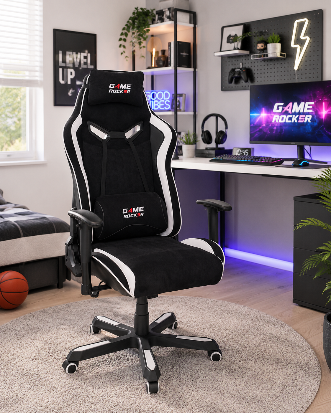Gaming-Sessel, Chefsessel,mit Wippfunktion - Mykon 613