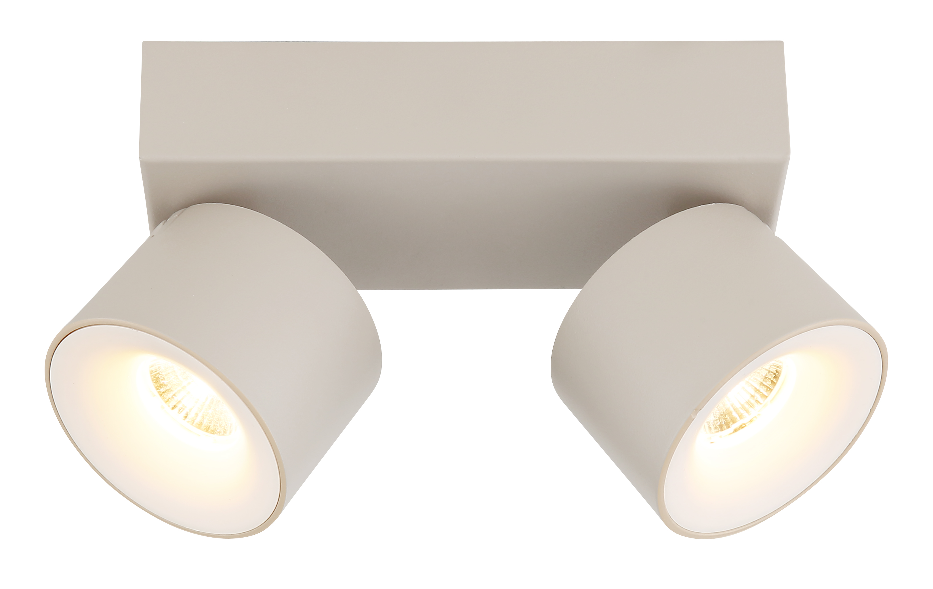 Strahler  RAE - LED, sandfarben matt, ca. 20,5x7,2x12cm