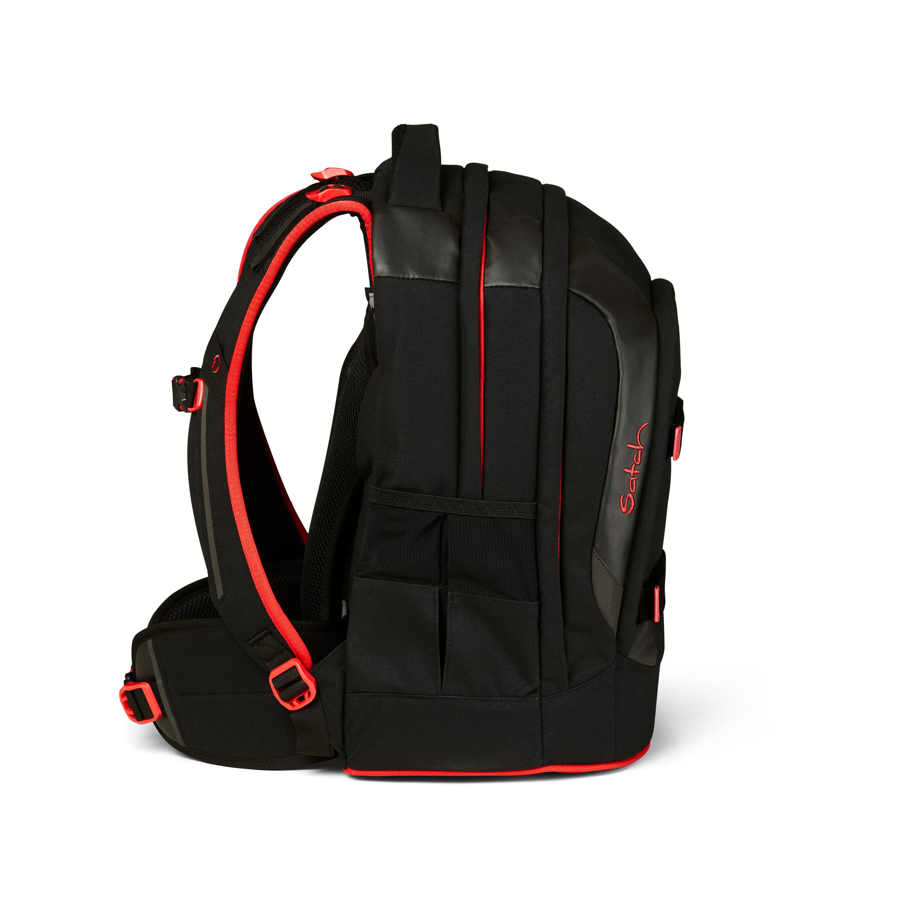 Schulrucksack Fire Phantom - schwarz