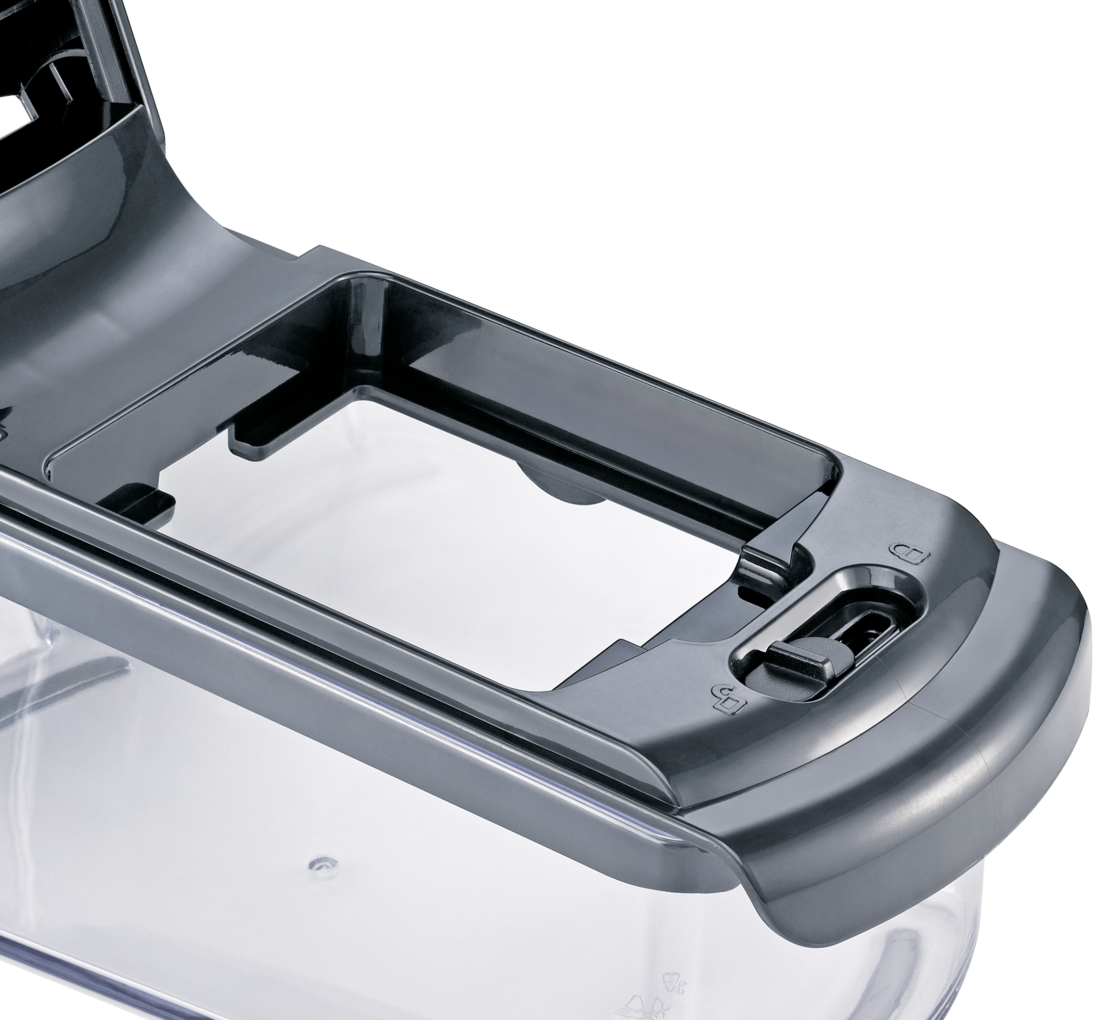 Zwiebel-/Gemüsewürfler Compacto - Kunststoff, schwarz/transparent, 30cm