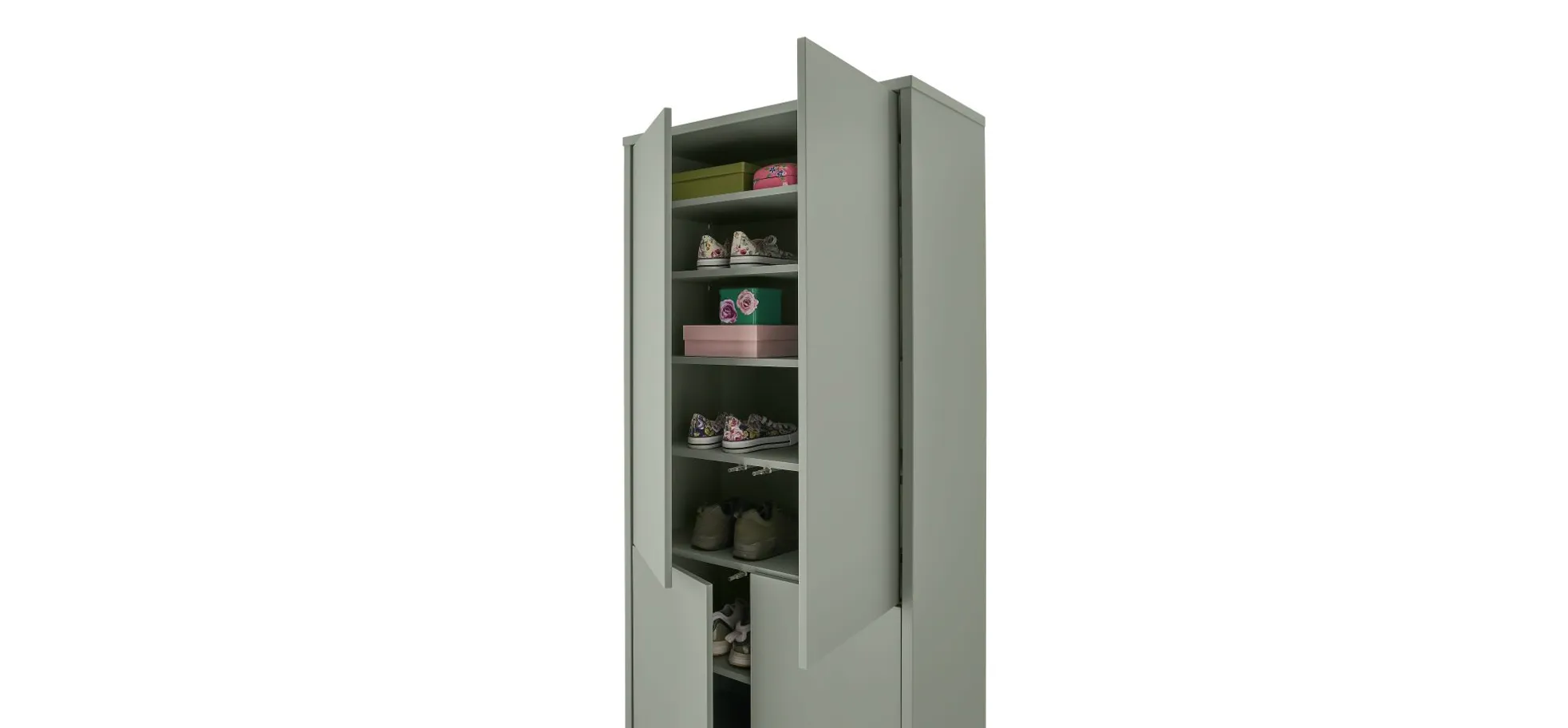 Schuhschrank FAID- B ca. 75 cm, Salbei