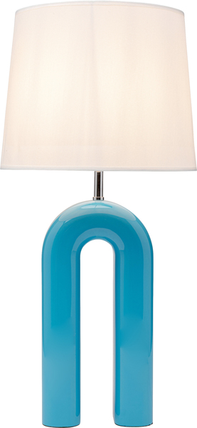 Tischleuchte, blau - Leuchten