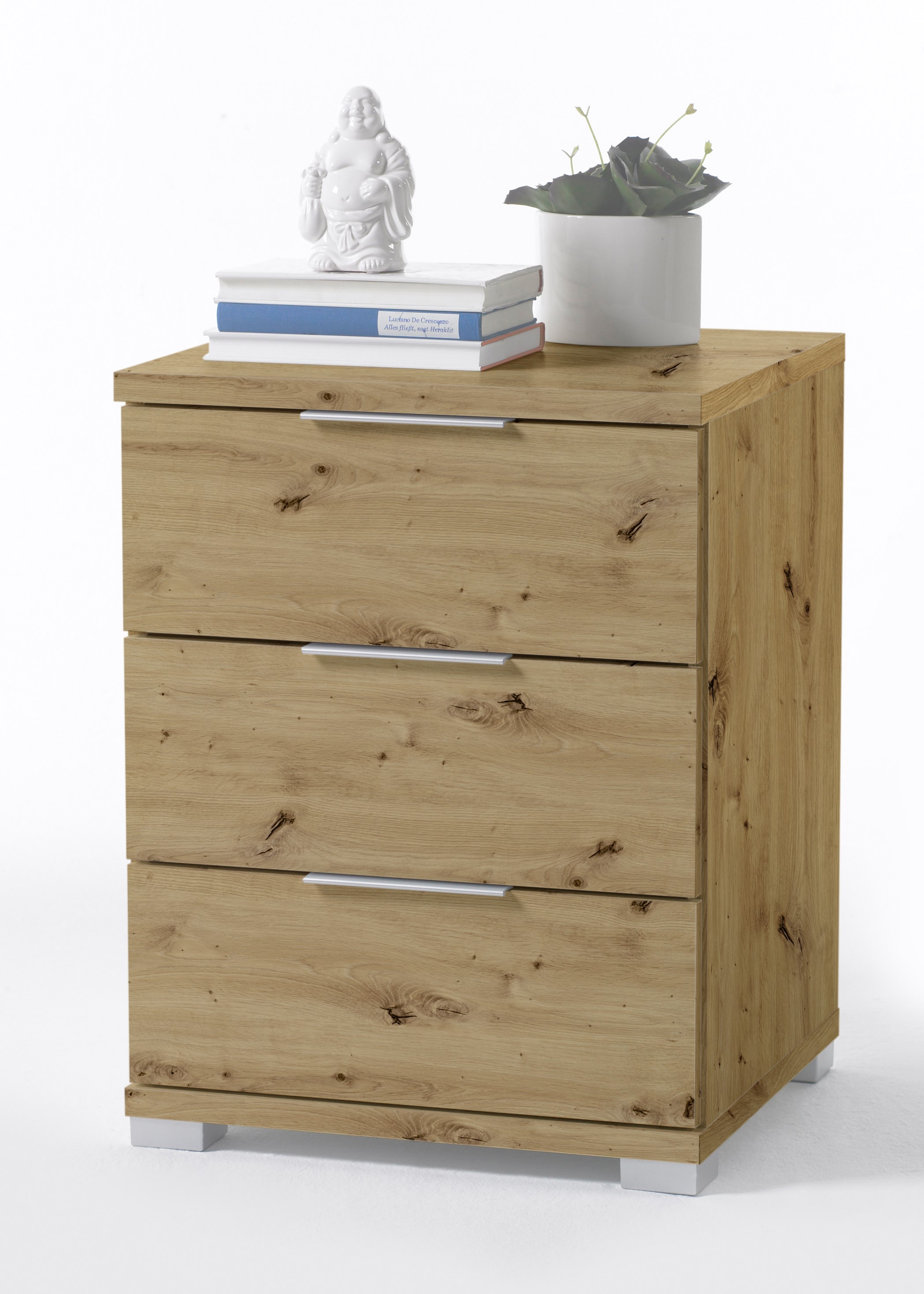 Nachtkommode, Artisan Eiche Nachbildung - PAPENBURG
