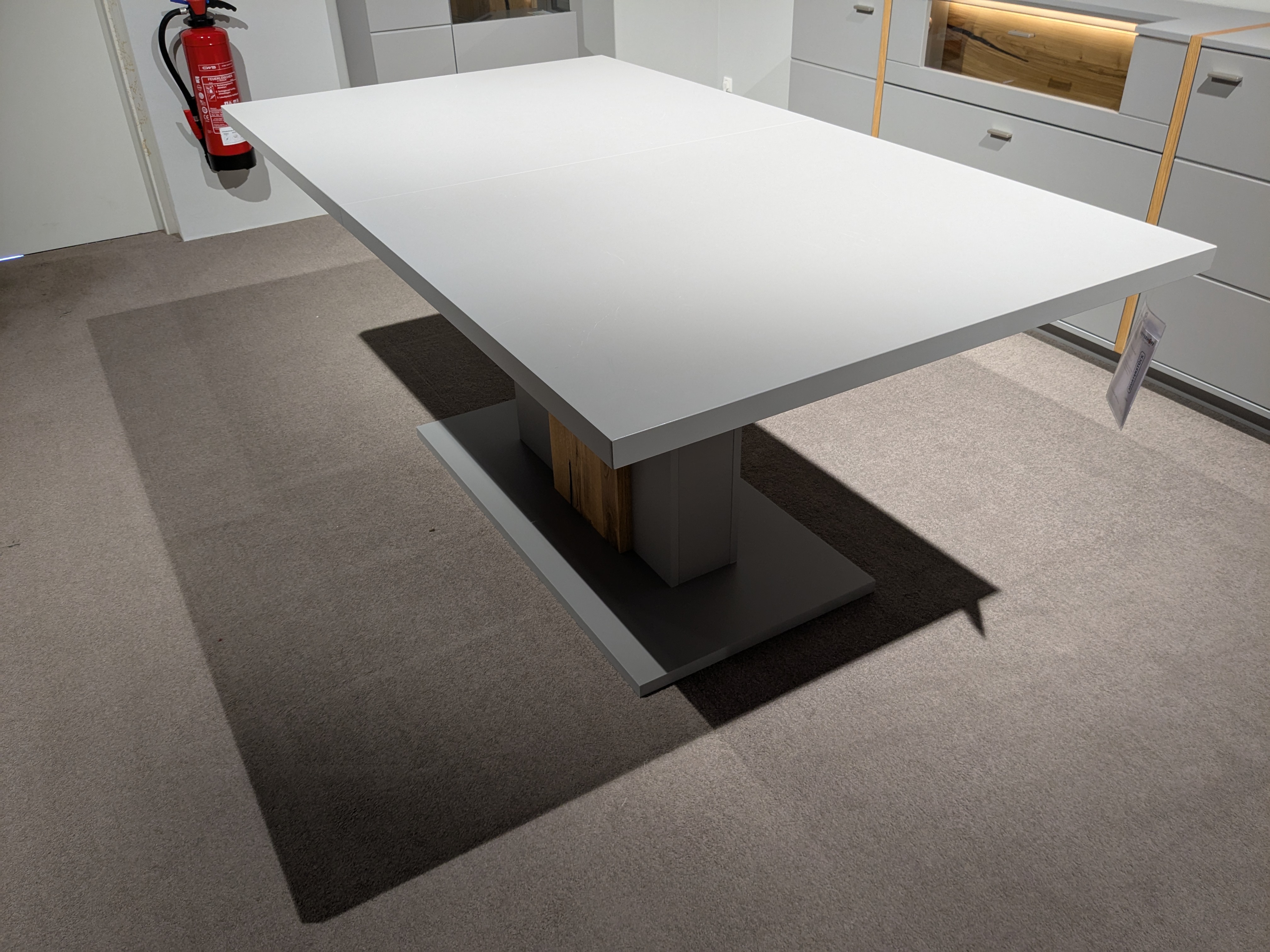 Esstisch, Arktis grau lackiert - LS 286222